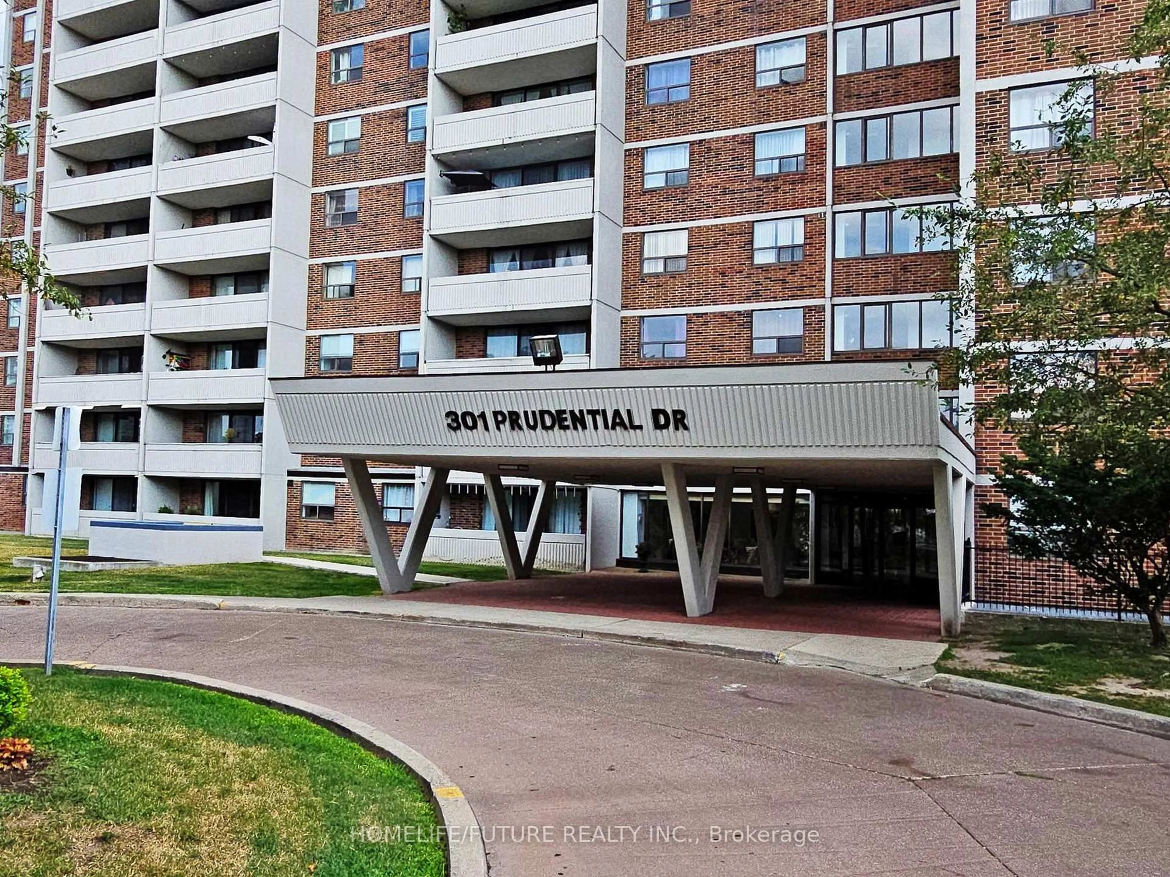 Indoor foyer for 301 Prudential Dr #1212, Toronto Ontario M1P 4V3