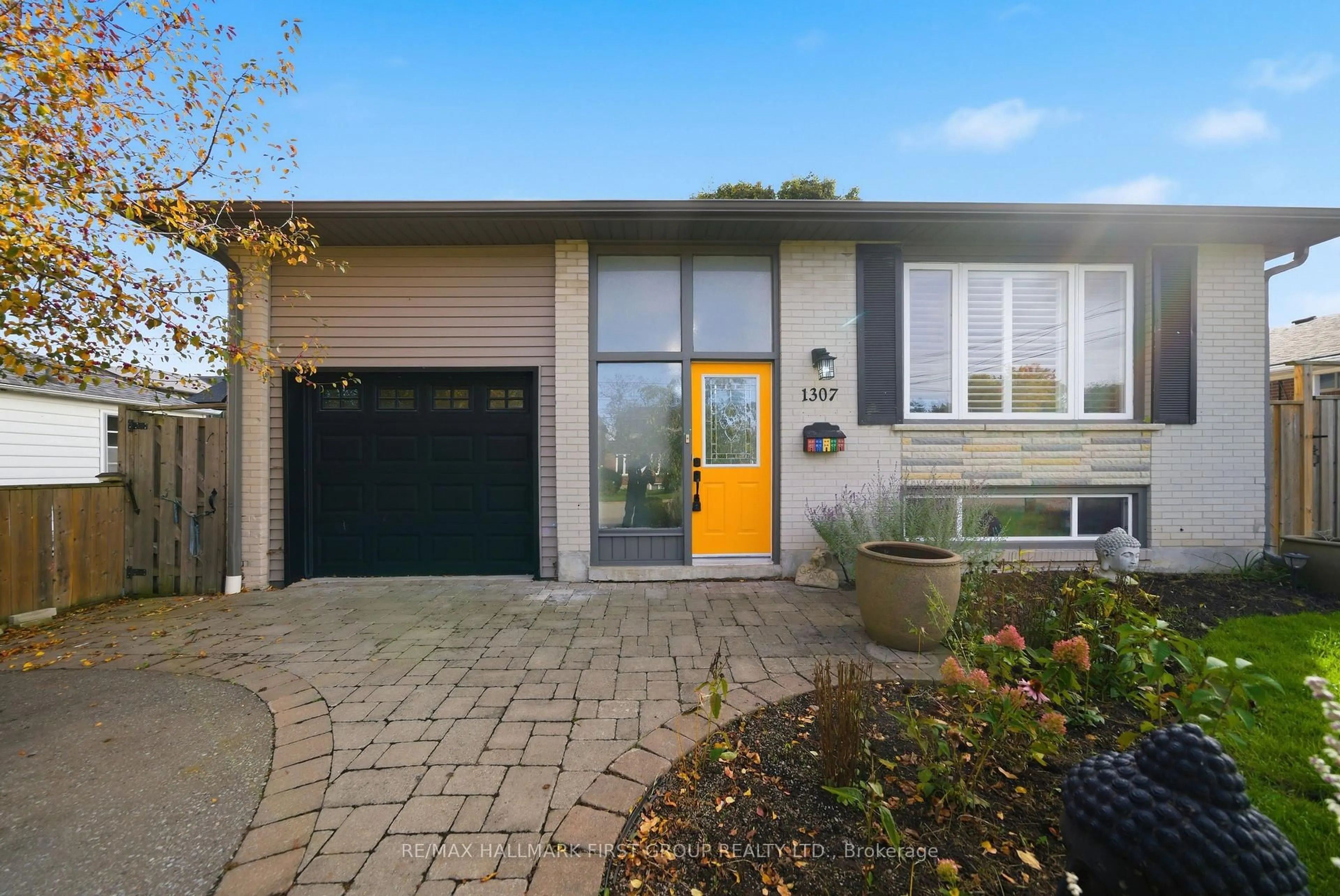 Home with brick exterior material, street for 1307 Broadview St, Pickering Ontario L1W 1C1