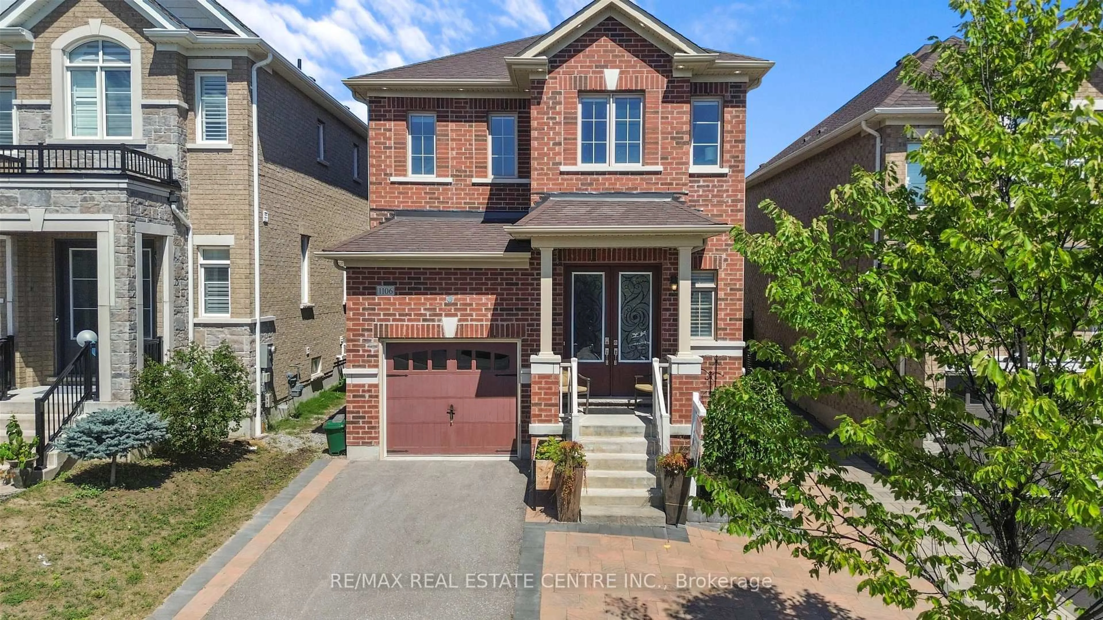 Home with brick exterior material, street for 1106 Cactus Cres, Pickering Ontario L1X 0G9