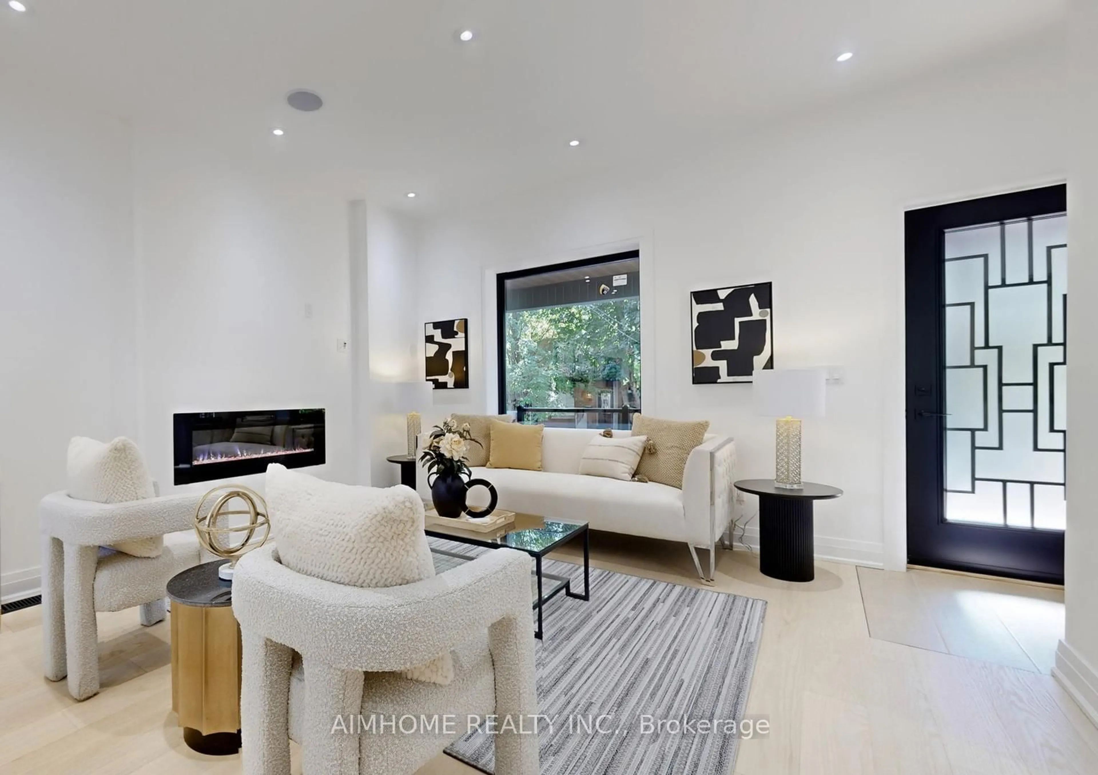 Living room with furniture, unknown for 38 Sparkhall Ave, Toronto Ontario M4K 1G5