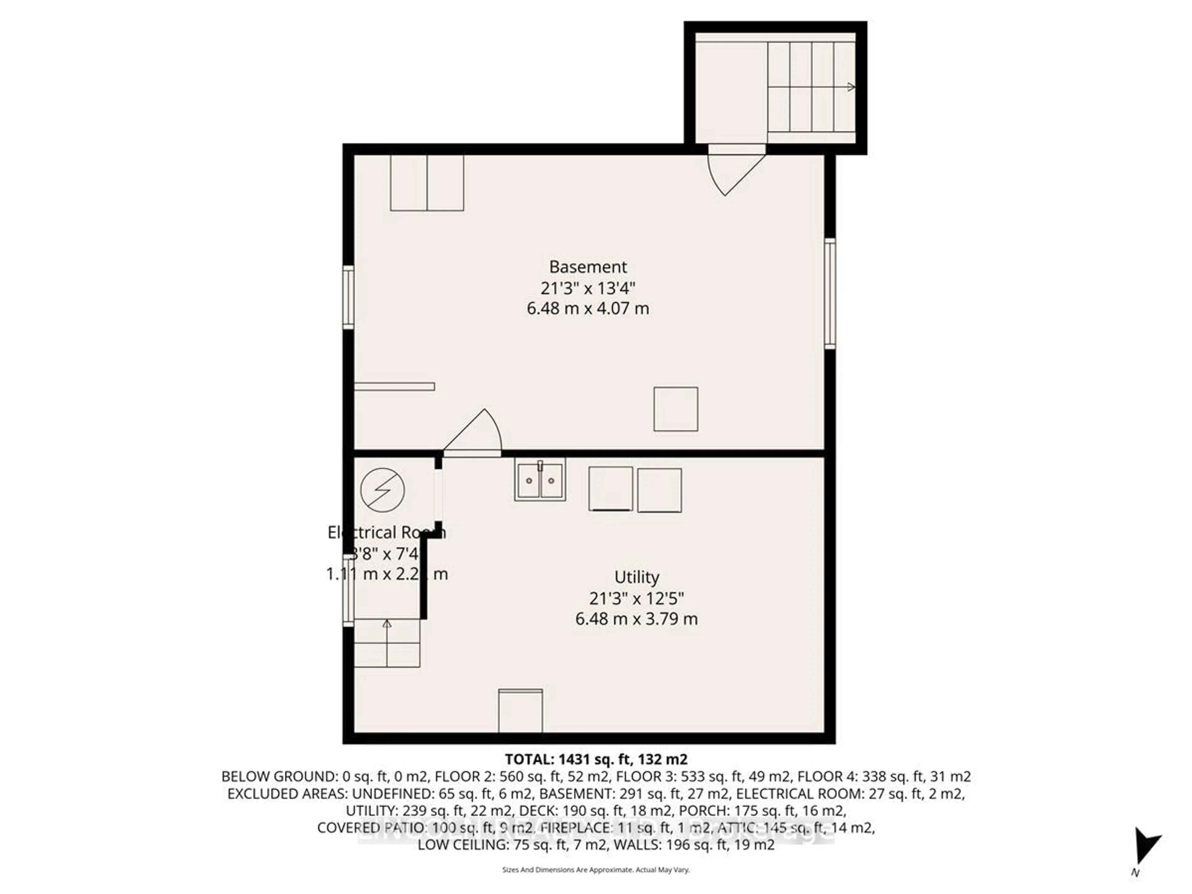 Floor plan for 155 Elgin St, Oshawa Ontario L1G 1T4