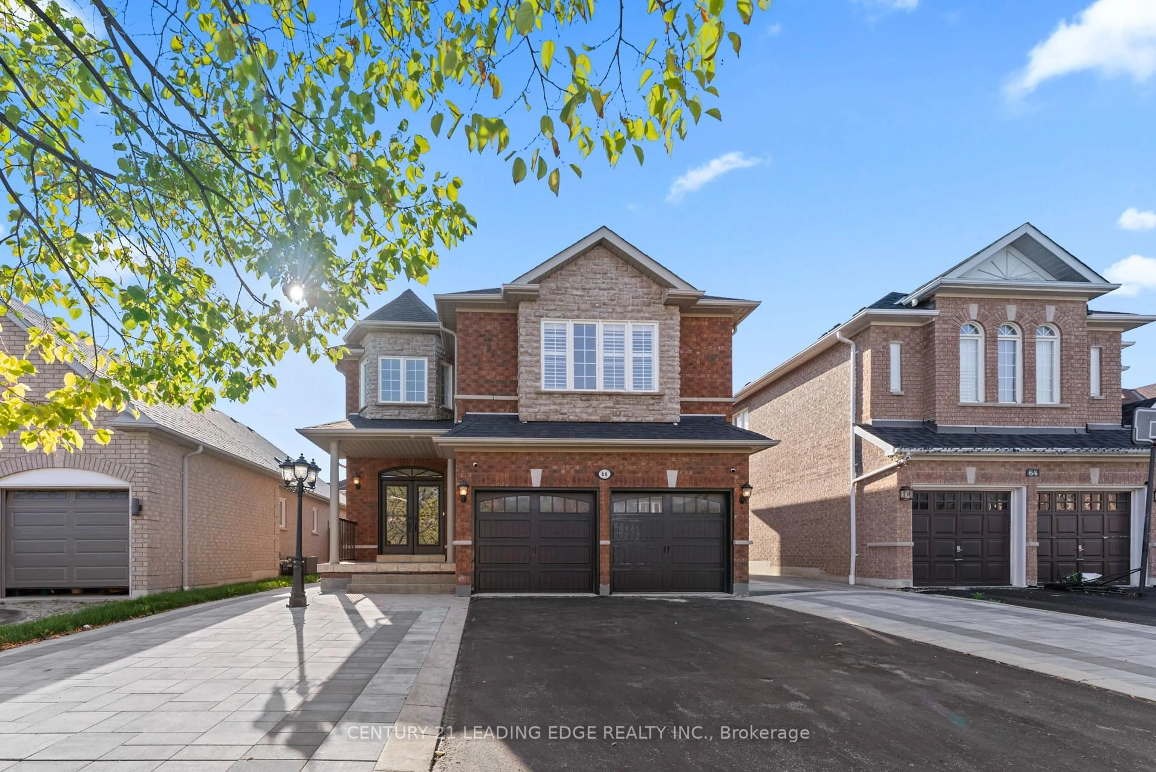 Home with brick exterior material, street for 66 Chatterson St, Whitby Ontario L1R 0B4