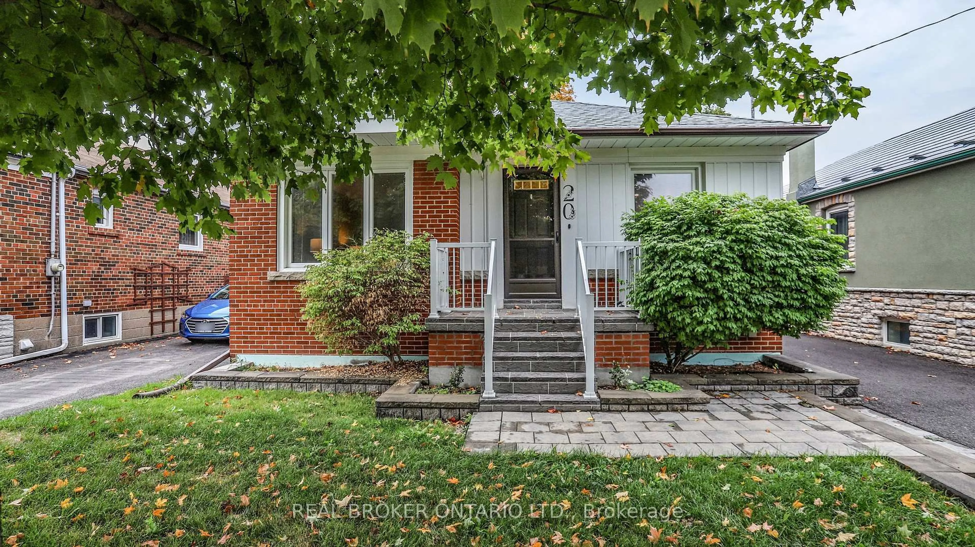 Home with brick exterior material, street for 20 Muldrew Ave, Toronto Ontario M1R 1X5