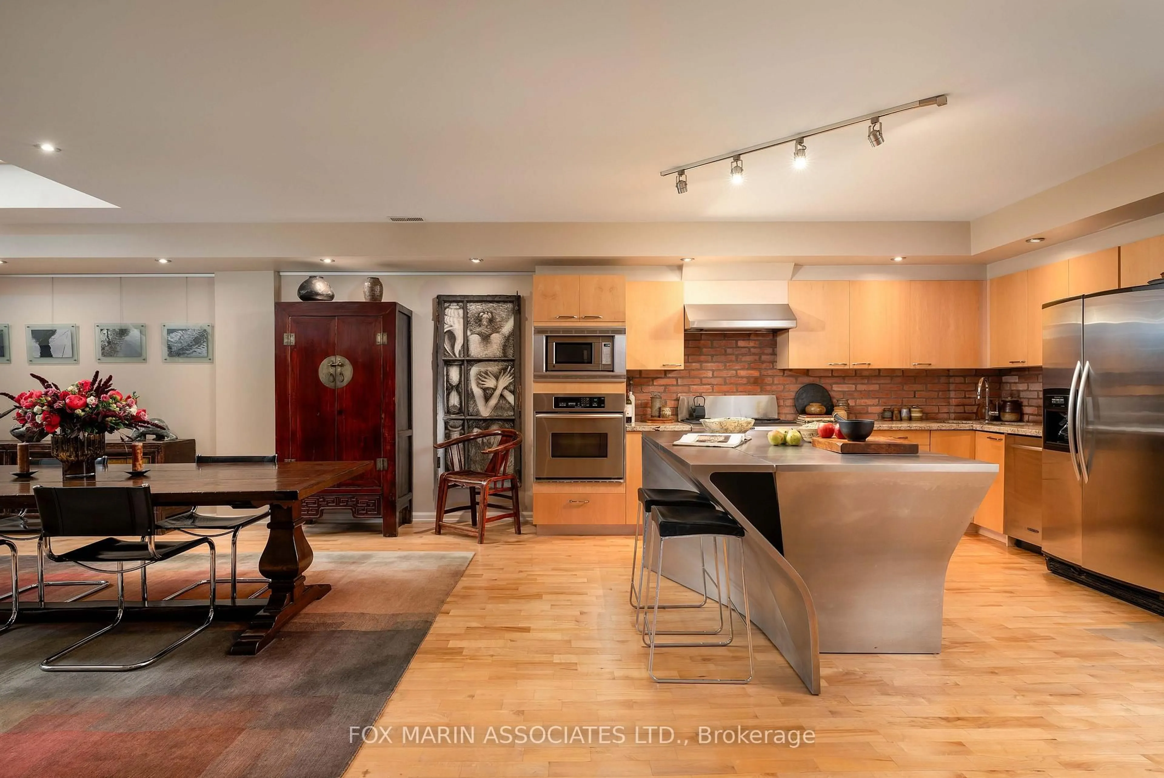 Open concept kitchen, unknown for 660 Pape Ave #112, Toronto Ontario M4K 3S5
