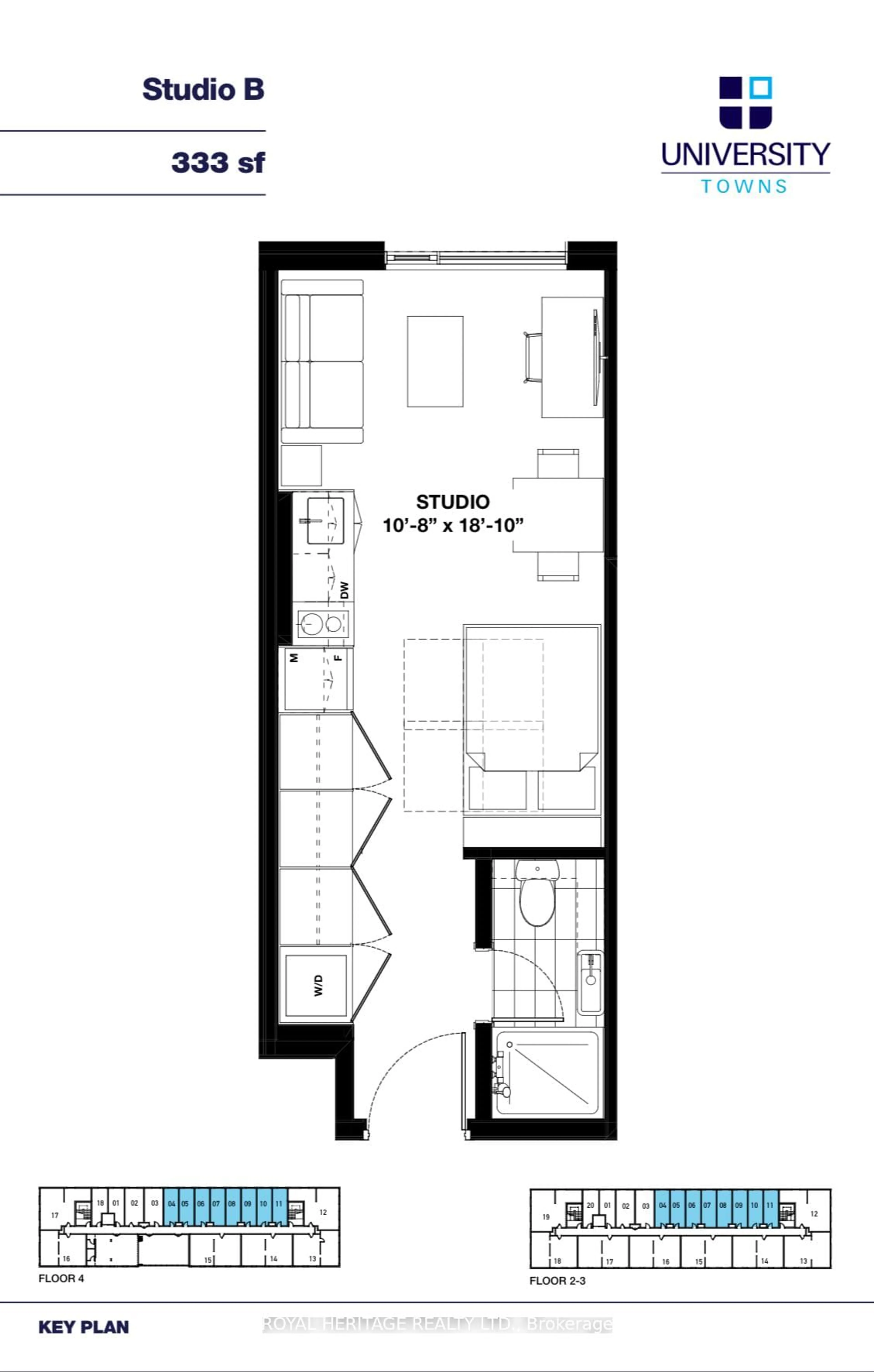 Floor plan for 1800 Simcoe St #307, Oshawa Ontario L1G 0C2