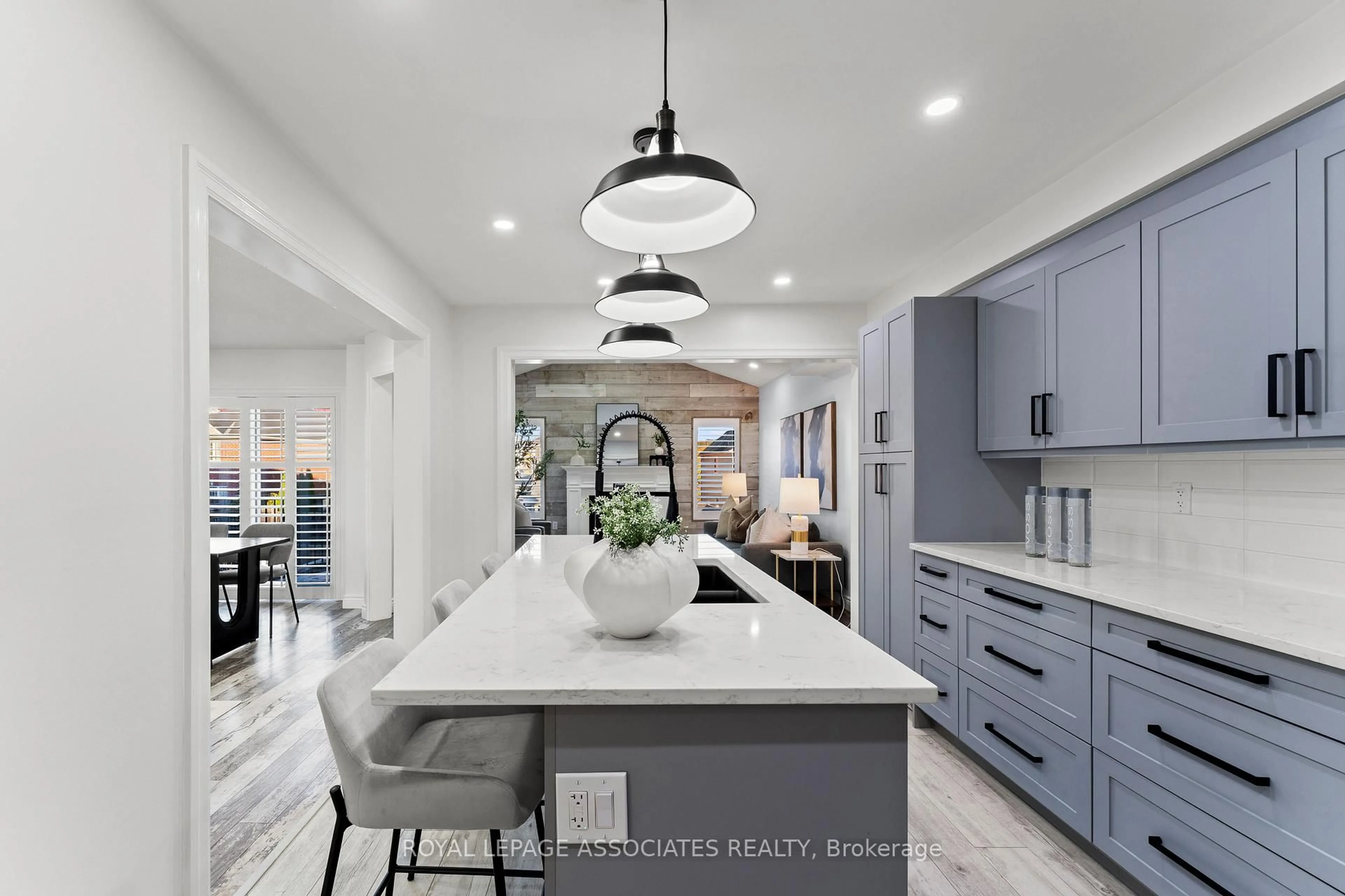 Contemporary kitchen, ceramic/tile floor for 1156 Edward Bolton Cres, Oshawa Ontario L1K 0T7