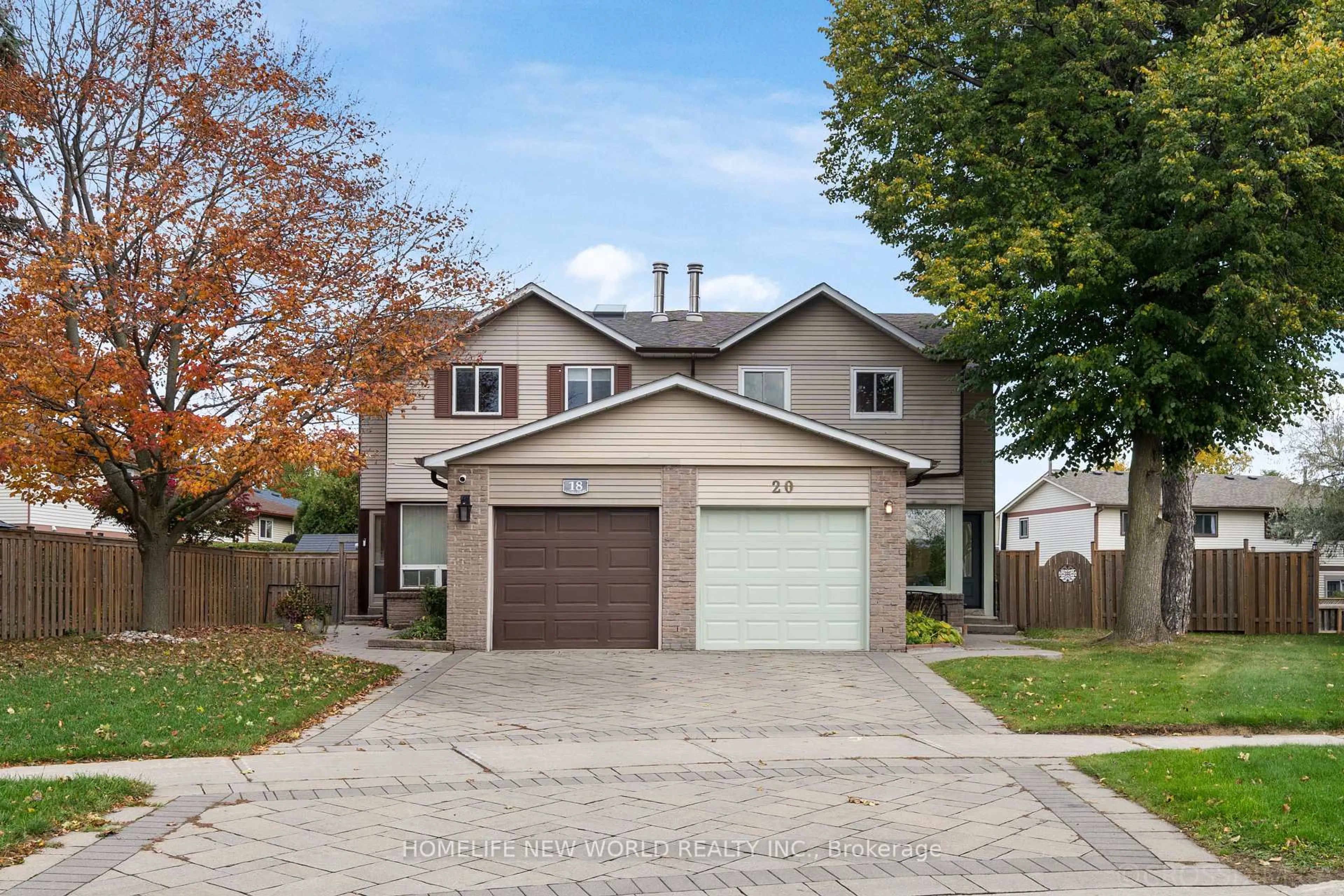 Home with brick exterior material, street for 20 Calora Crt, Toronto Ontario M1W 2Z9