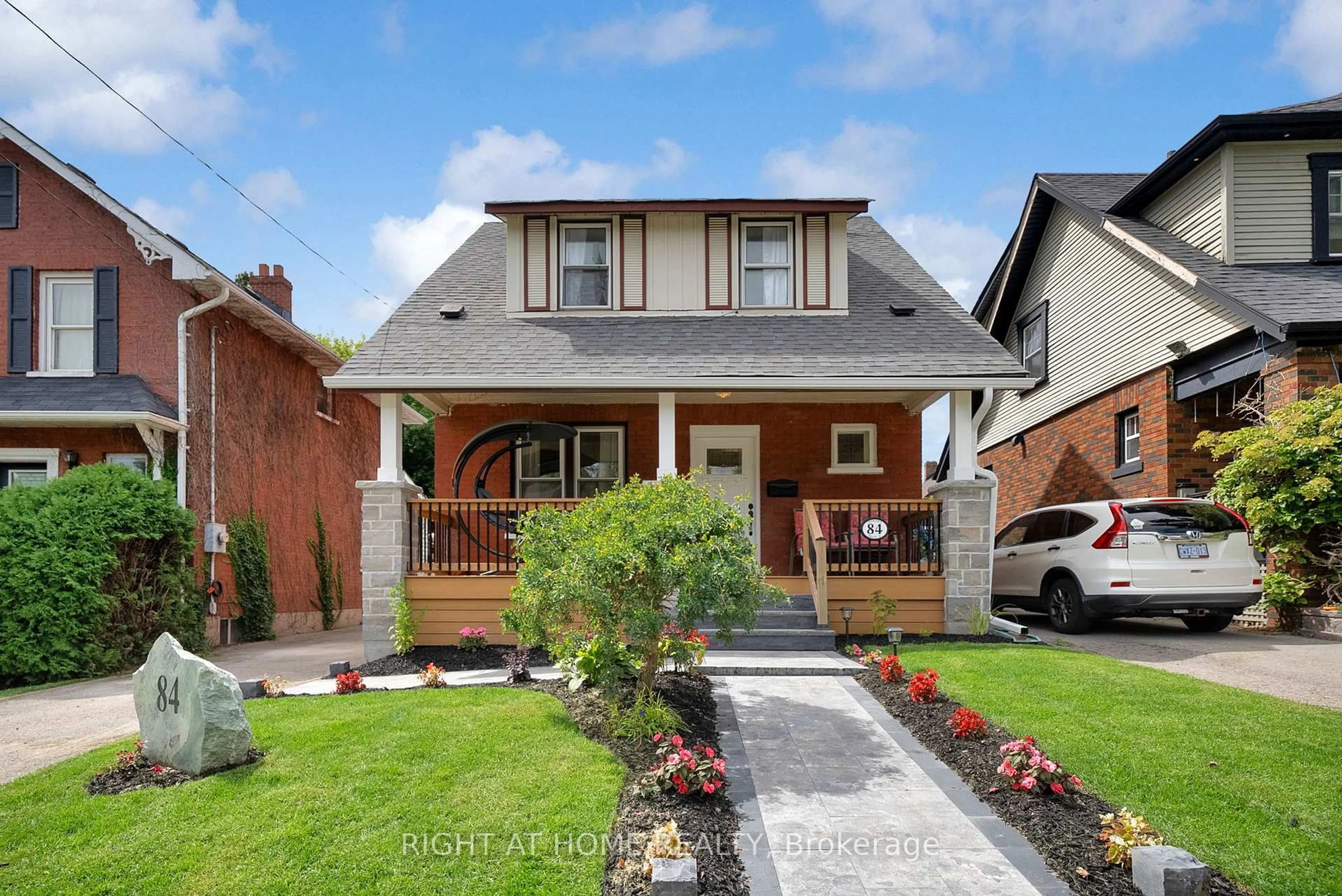 Home with brick exterior material, street for 84 Oshawa Blvd, Oshawa Ontario L1G 5V6