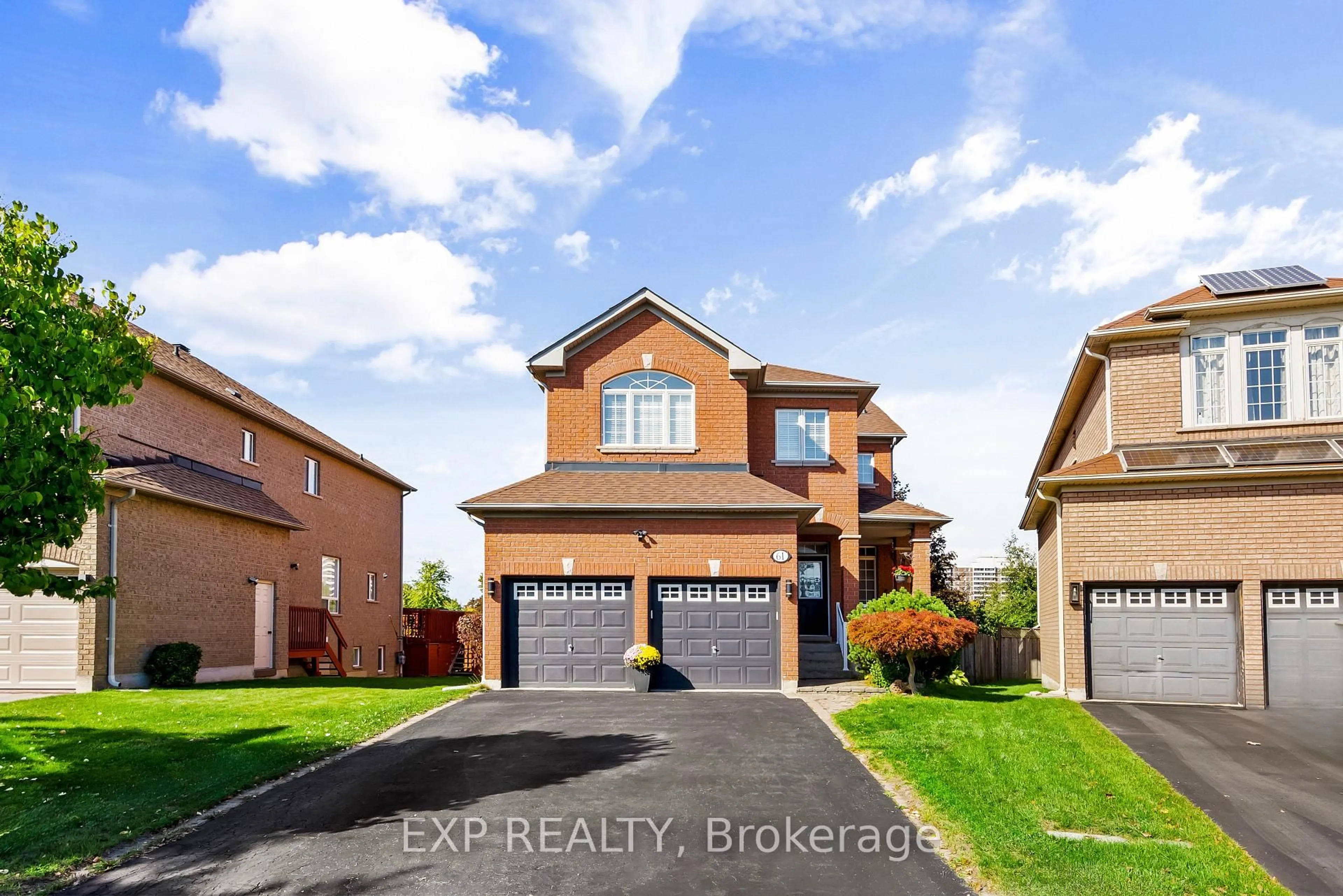 Home with brick exterior material, street for 61 Timbercreek Crt, Toronto Ontario M1W 4A1