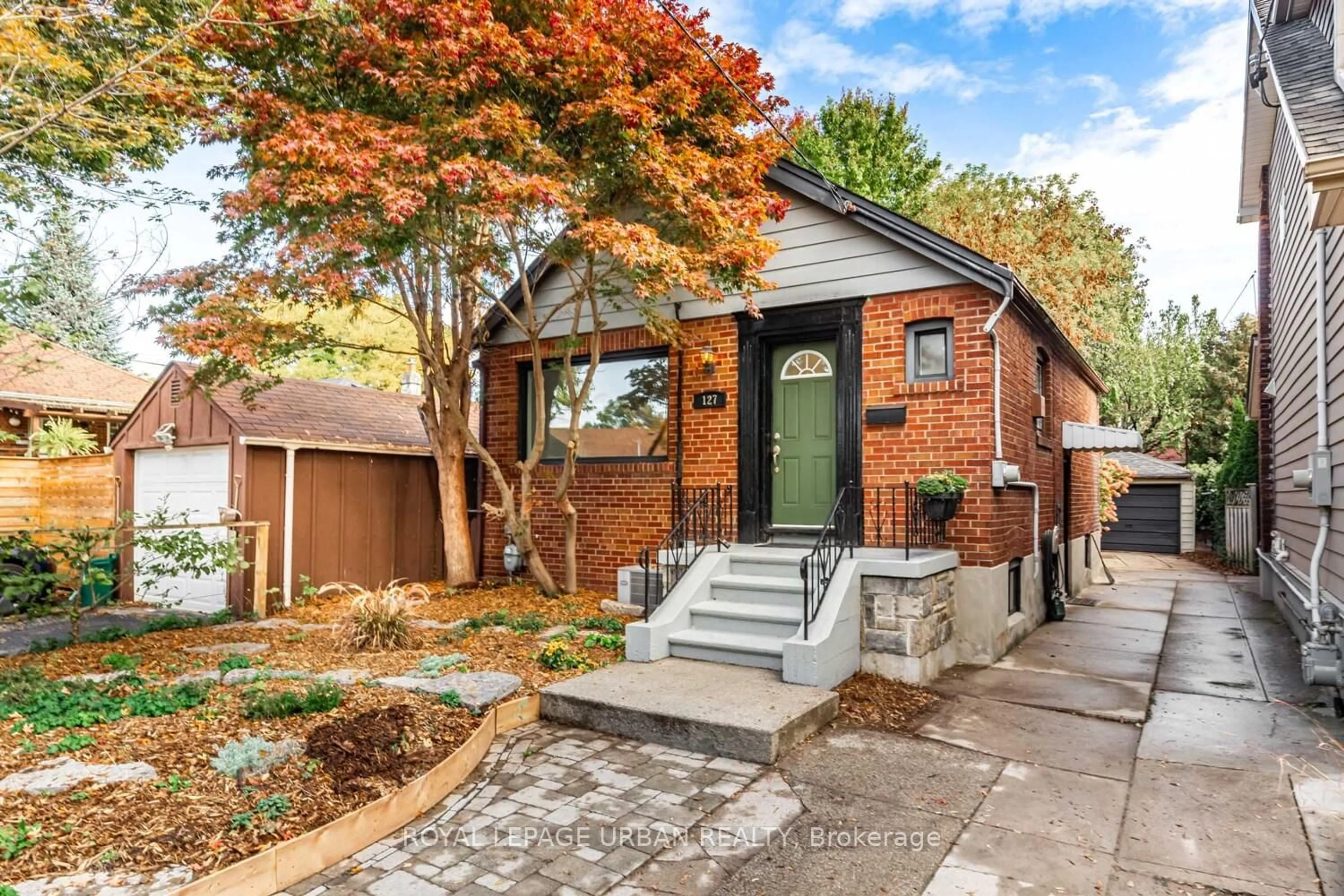 Home with brick exterior material, street for 127 Cadorna Ave, Toronto Ontario M4J 3X3