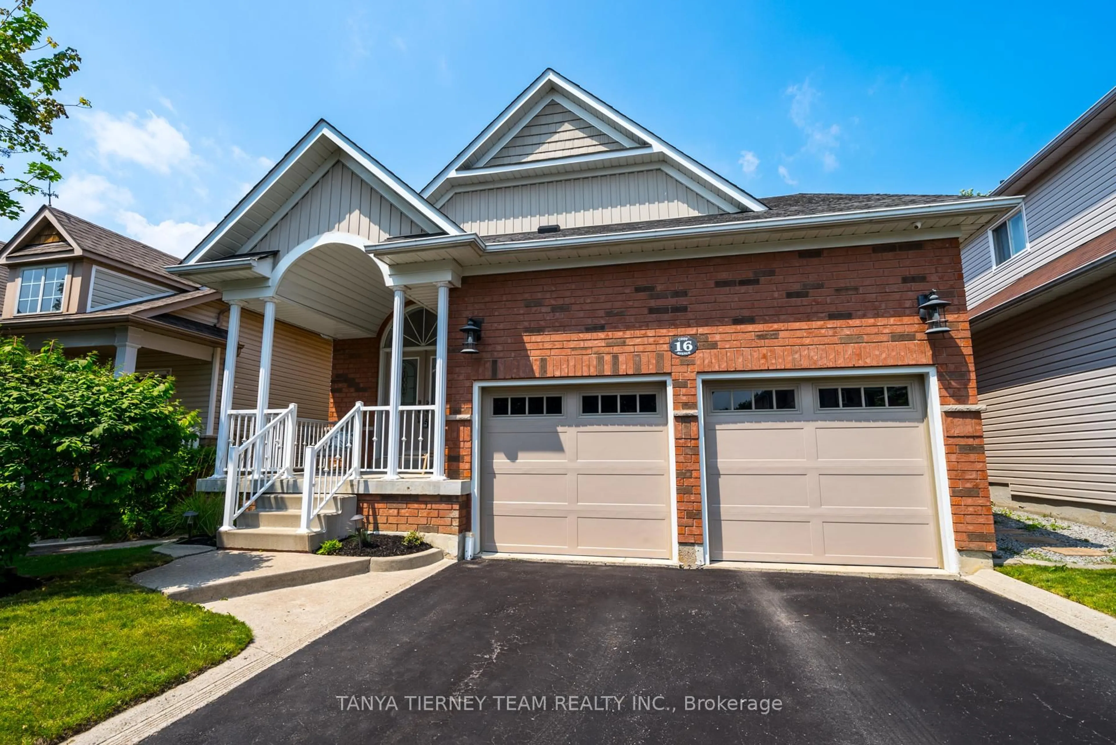 Home with brick exterior material, street for 16 Cody Ave, Whitby Ontario L1M 1K8