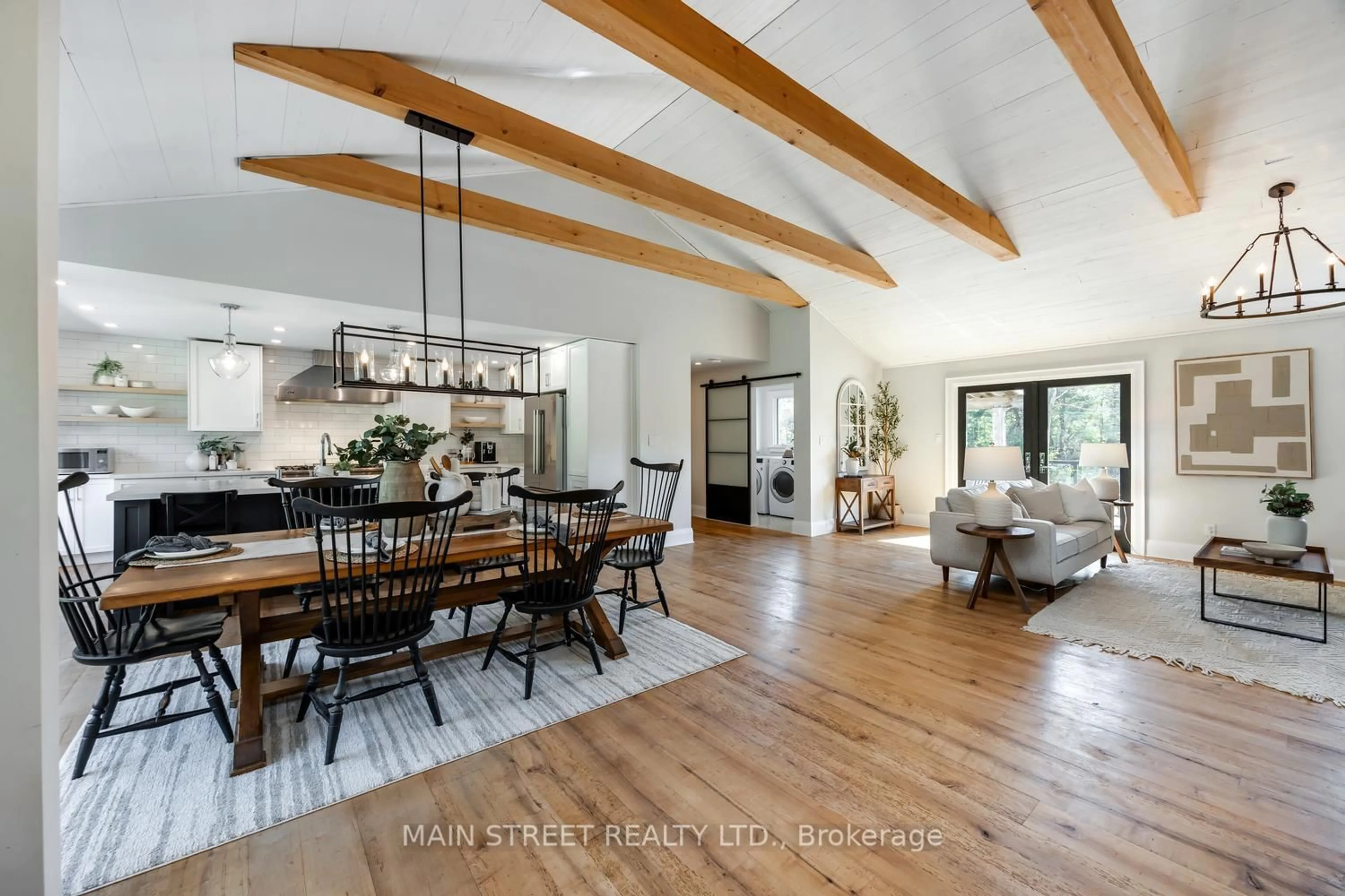 Open concept kitchen, unknown for 4730 Devitts Rd, Scugog Ontario L0B 1B0