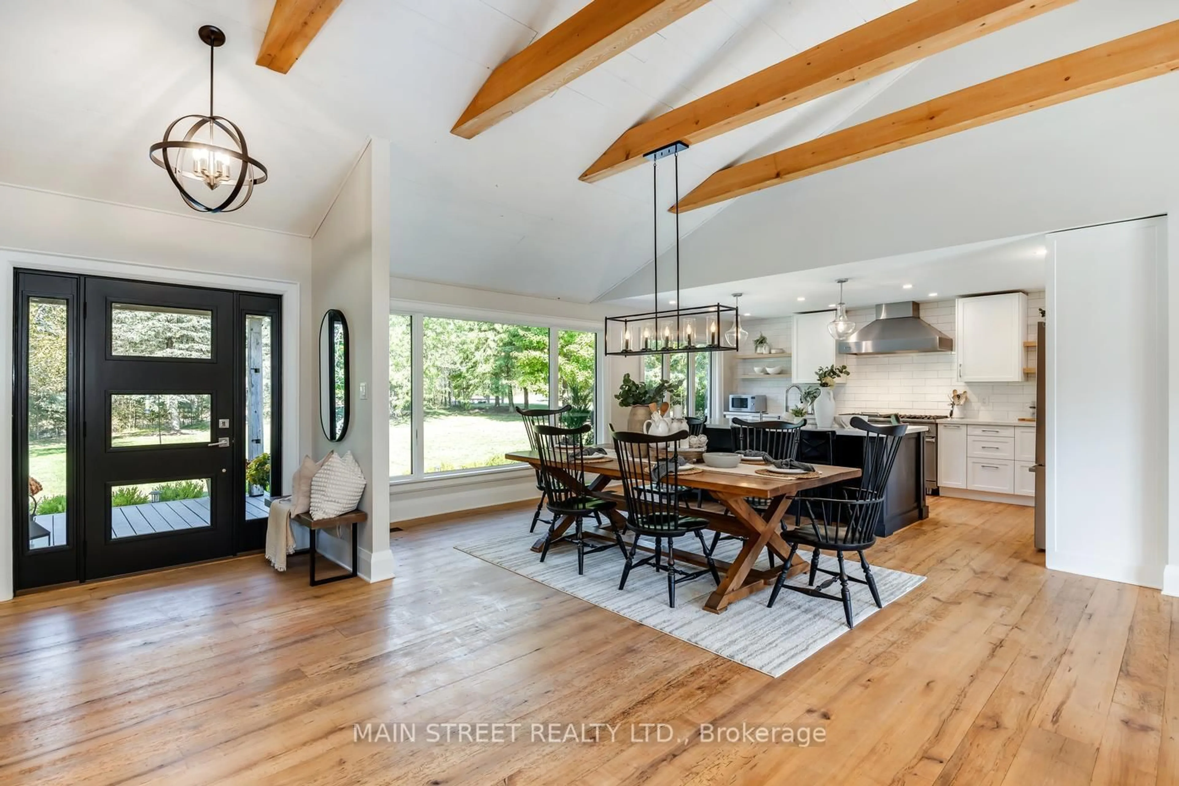 Open concept kitchen, unknown for 4730 Devitts Rd, Scugog Ontario L0B 1B0