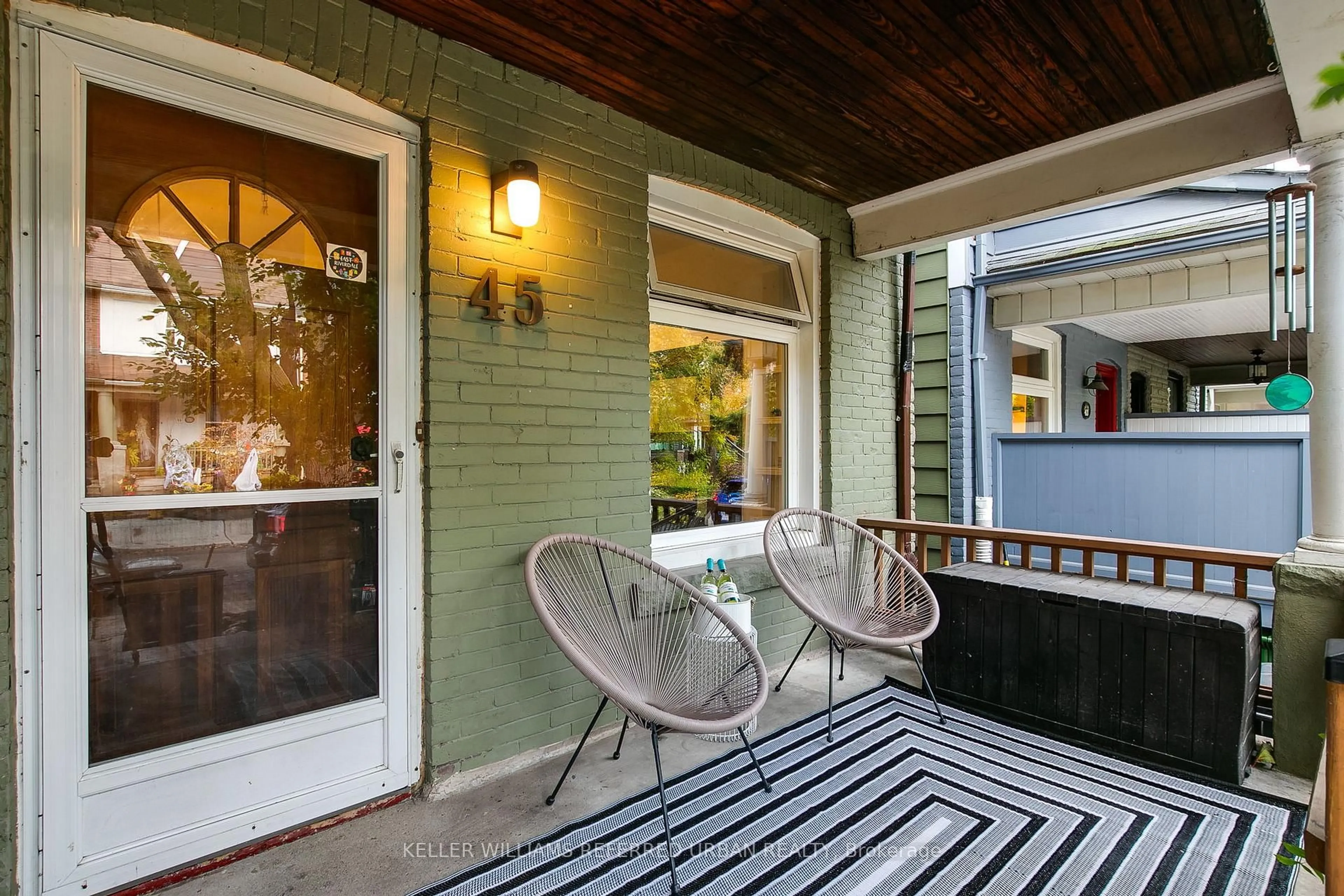 Patio, street for 45 Hazelwood Ave, Toronto Ontario M4J 1K4