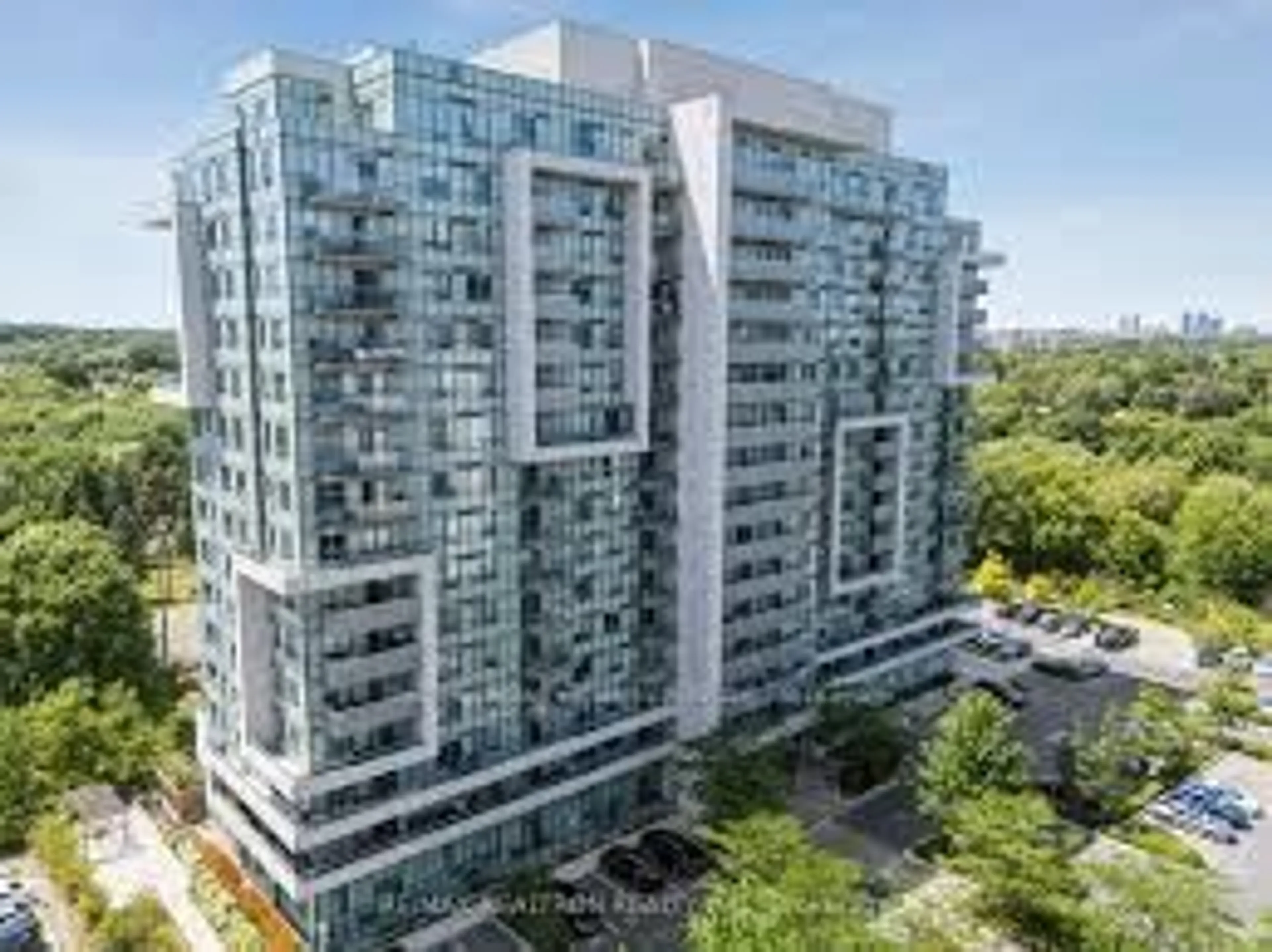 A pic from outside/outdoor area/front of a property/back of a property/a pic from drone, city buildings view from balcony for 1346 Danforth Rd #1115, Toronto Ontario M1J 0A9
