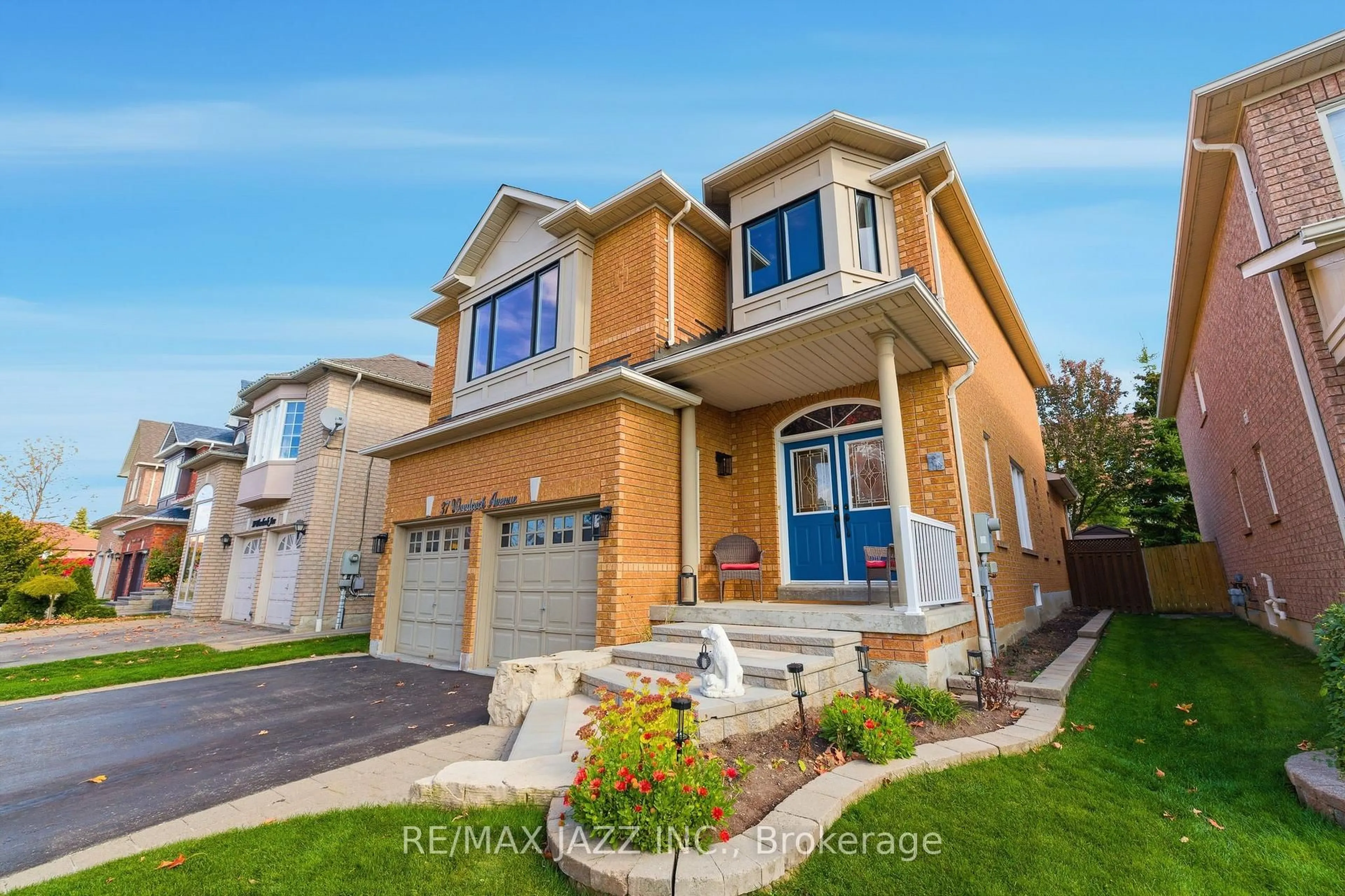 Home with brick exterior material, street for 37 Woodcock Ave, Ajax Ontario L1T 4J5