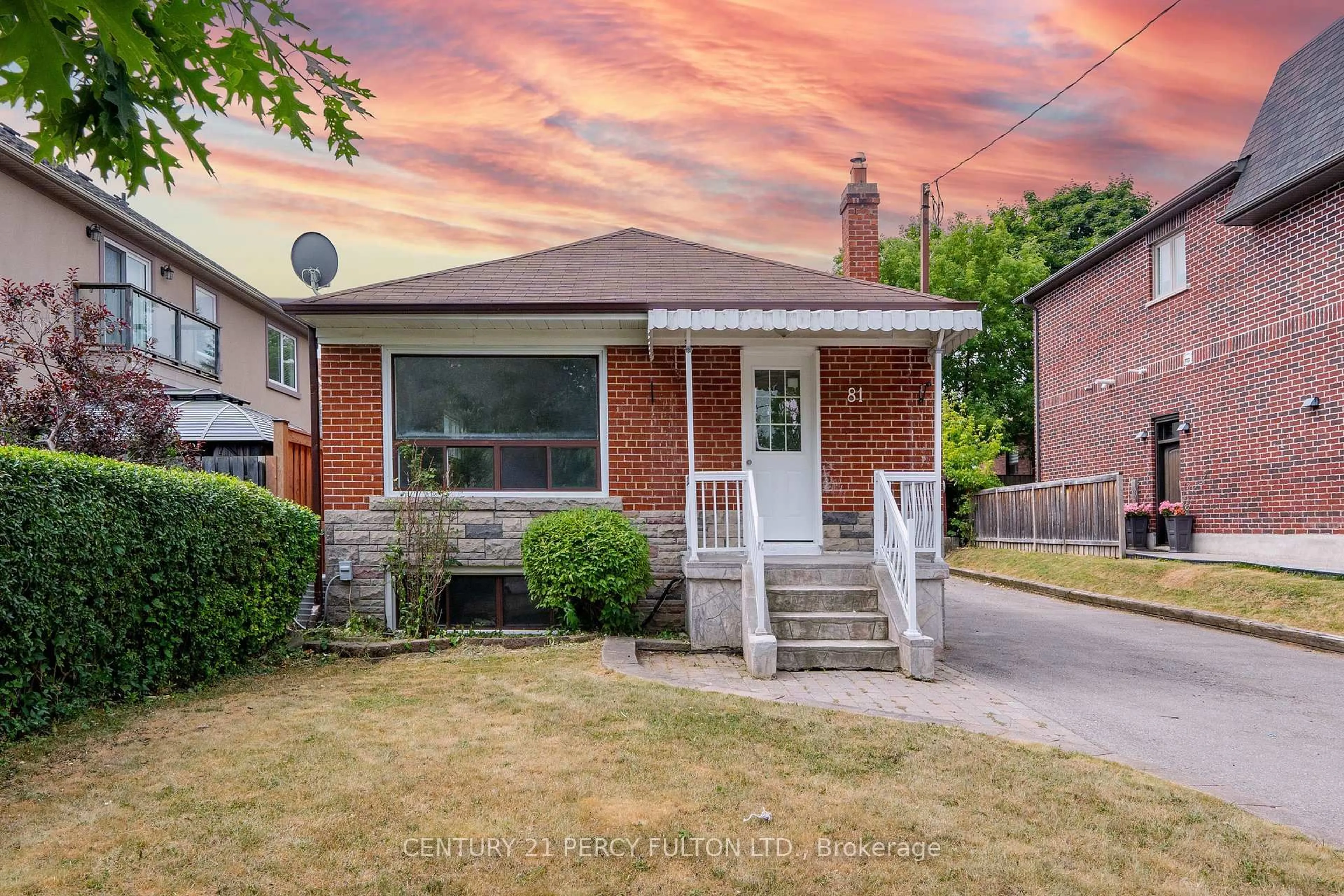 Home with brick exterior material, street for 81 Maywood Pkwy, Toronto Ontario M1K 2H3