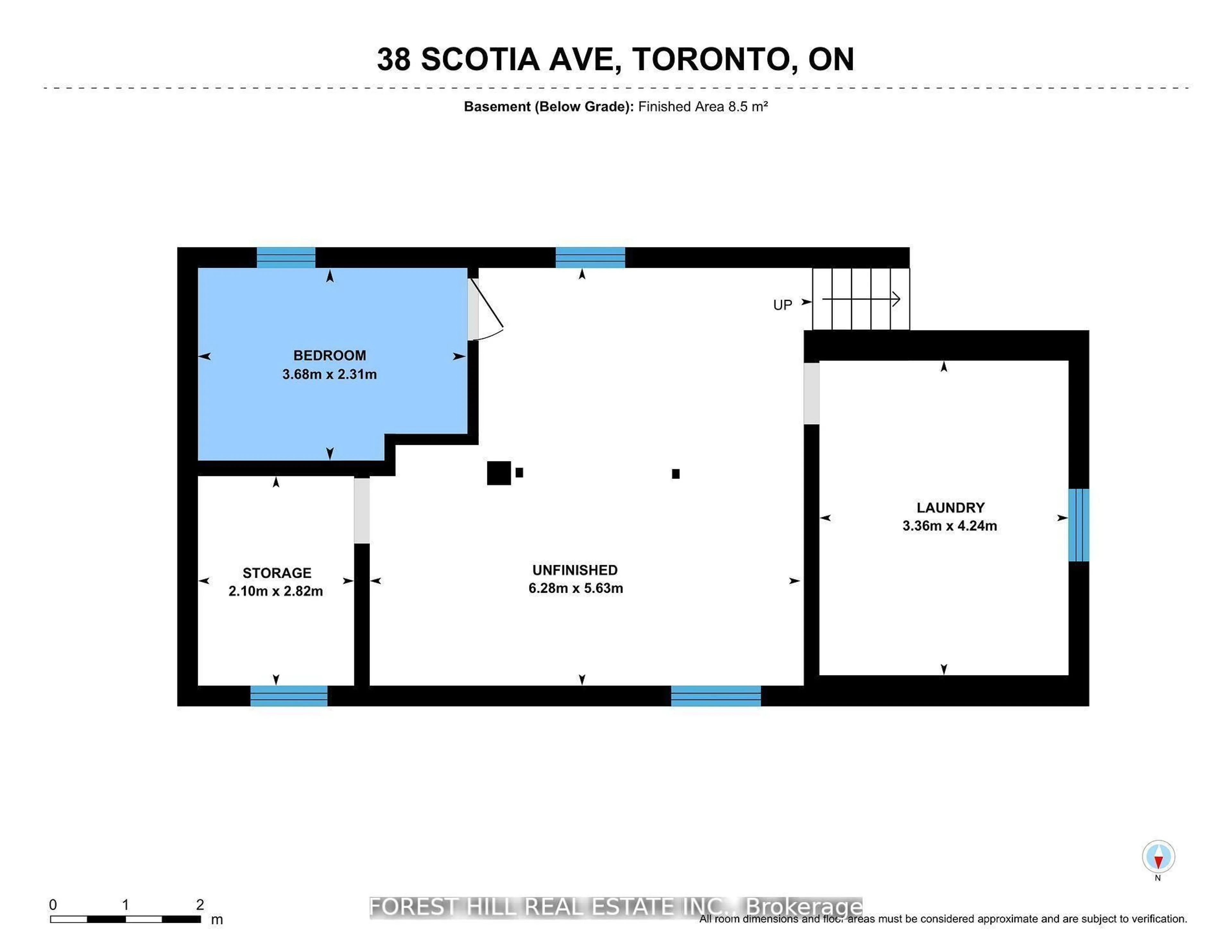 Floor plan for 38 Scotia Ave, Toronto Ontario M1L 4E6