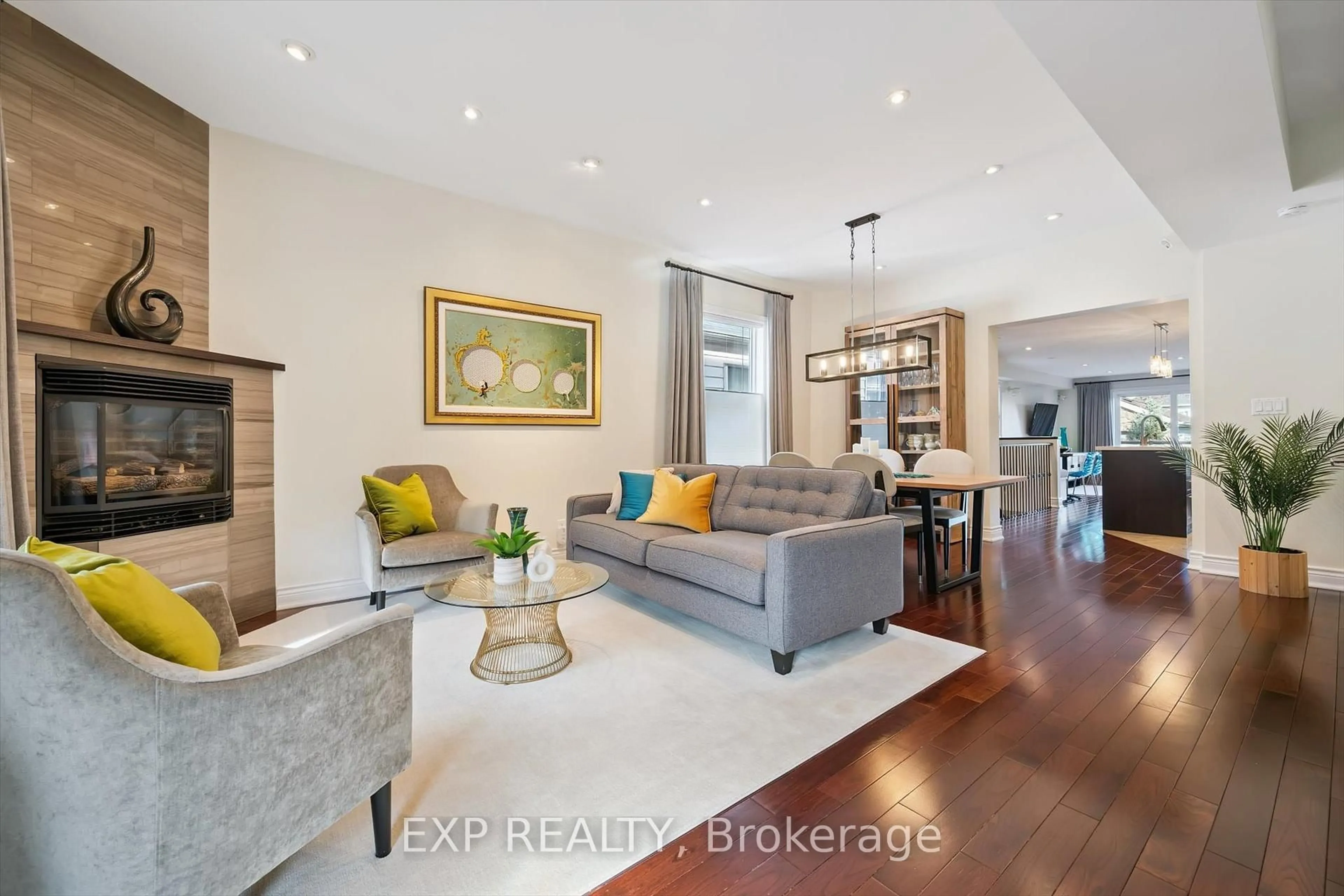 Living room with furniture, unknown for 108 Barker Ave, Toronto Ontario M4C 2N9