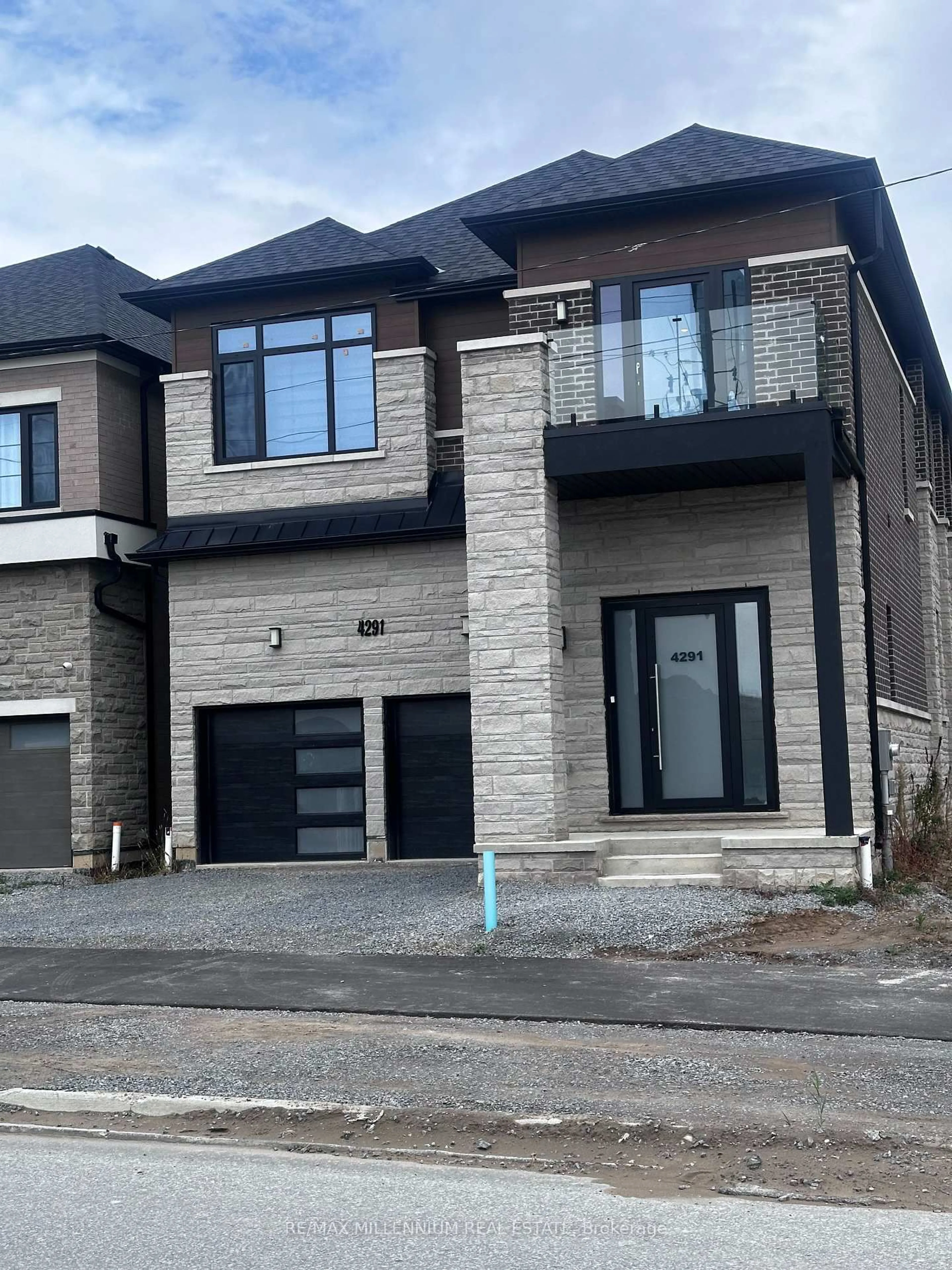 Home with brick exterior material, street for 4291 Country Lane, Whitby Ontario L1P 1Y6