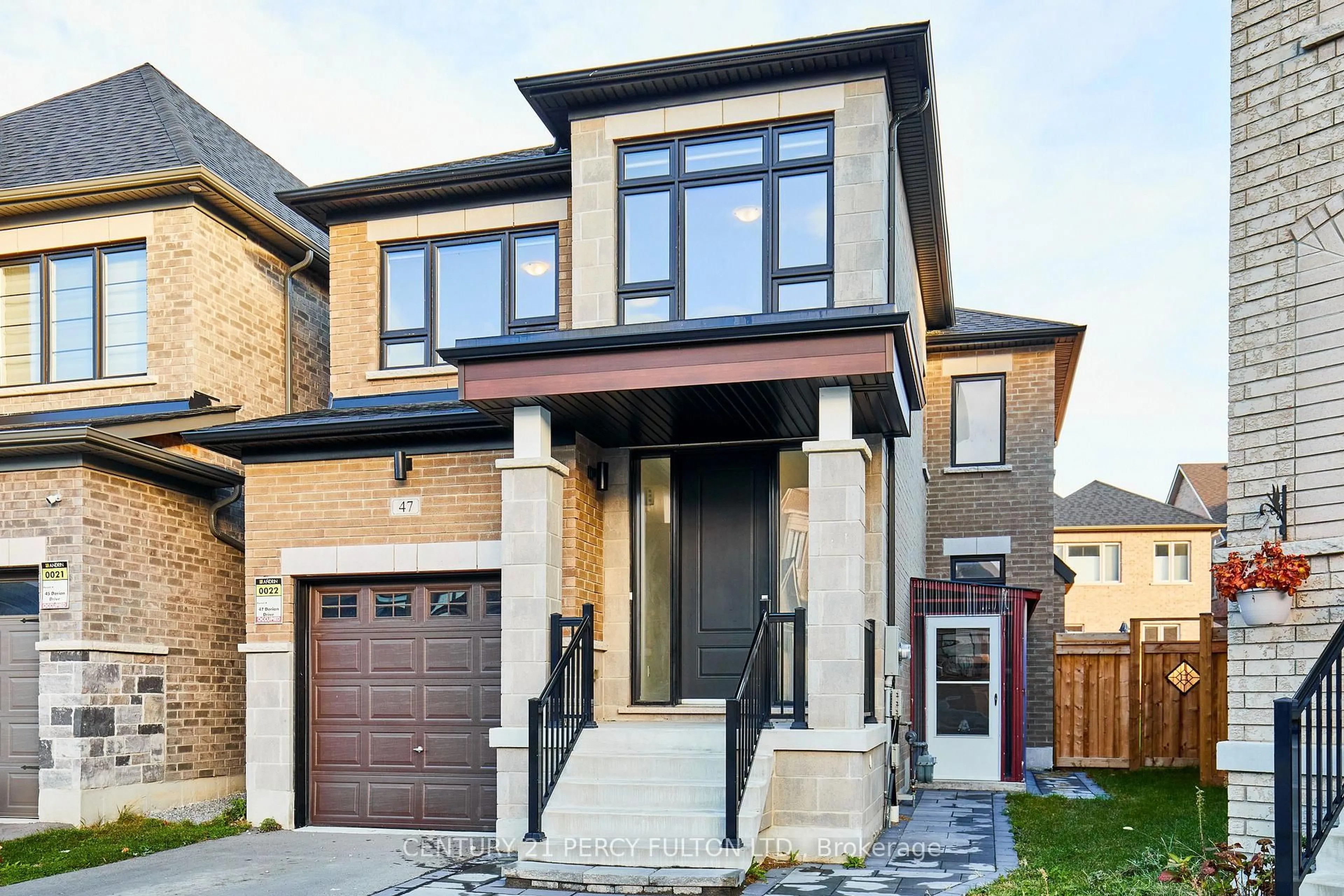 Home with brick exterior material, street for 47 Dorian Dr, Whitby Ontario L1P 0L6