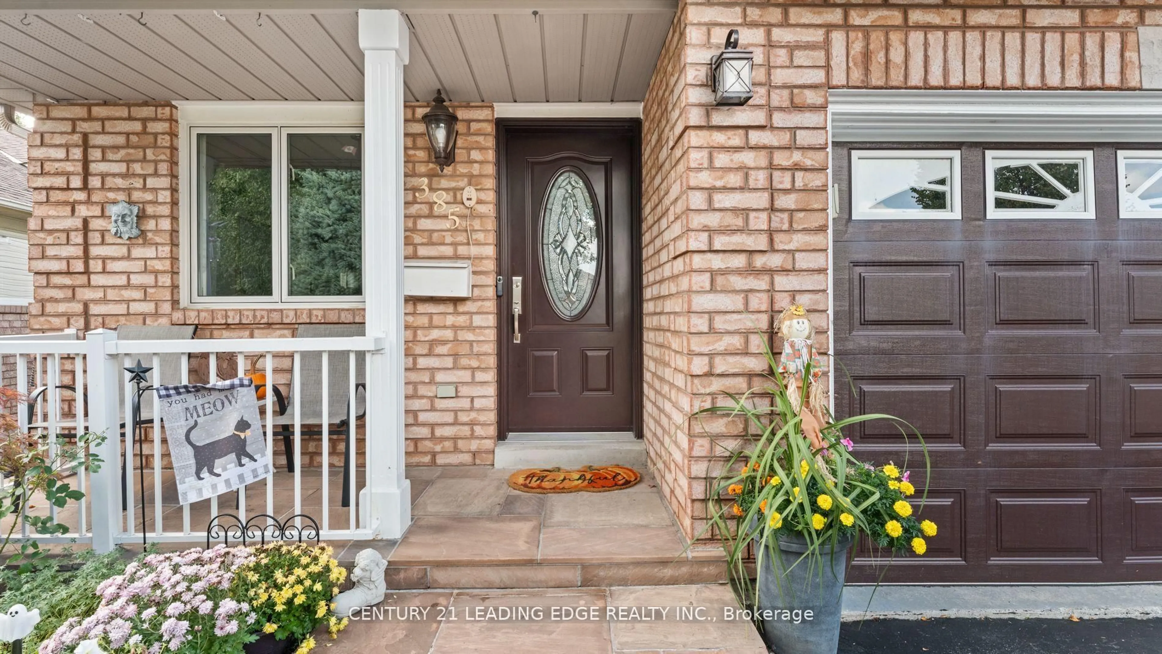 Home with brick exterior material, street for 385 Compton Cres, Oshawa Ontario L1G 8C7