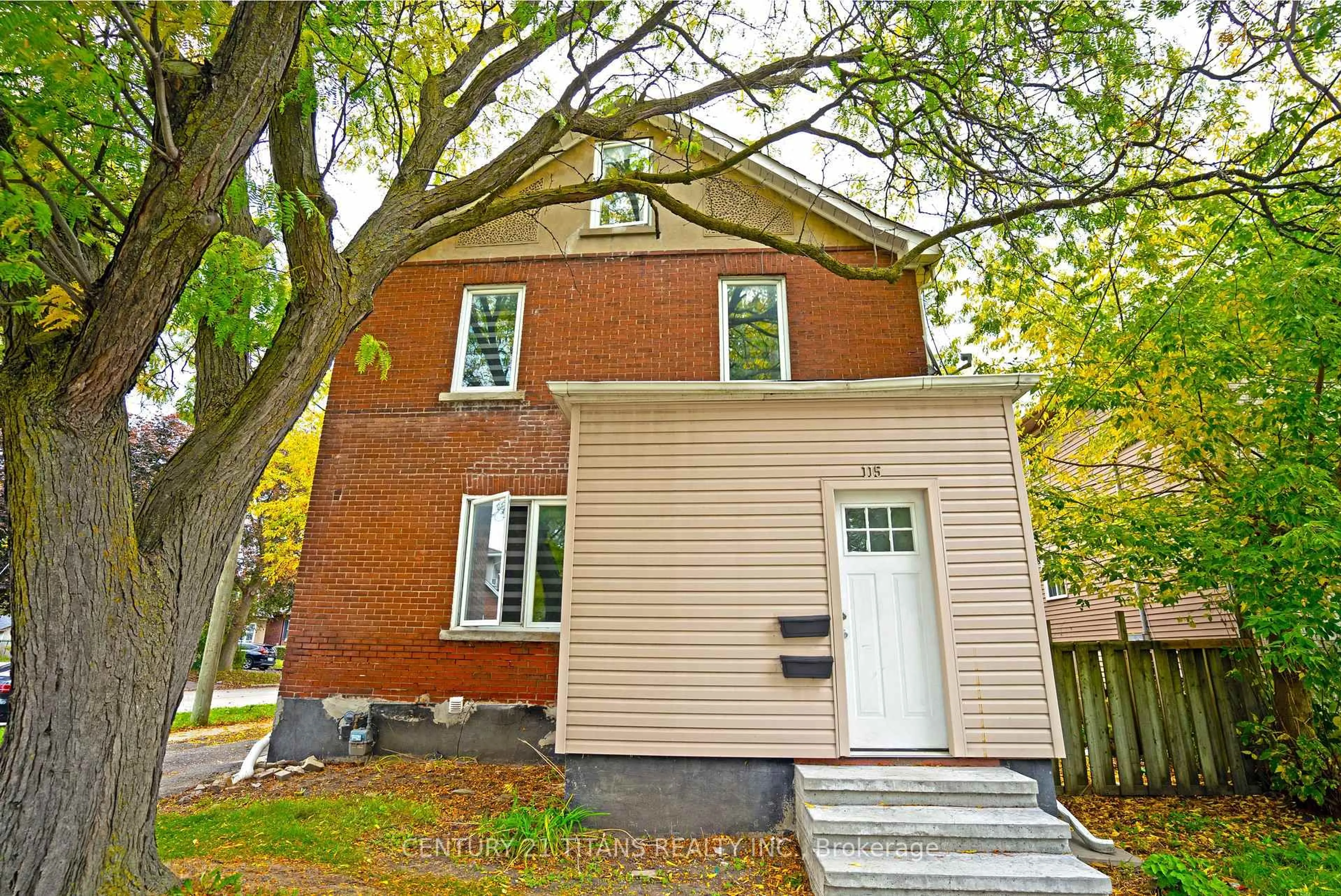 Home with brick exterior material, street for 115 ritson Rd, Oshawa Ontario L1H 5H4