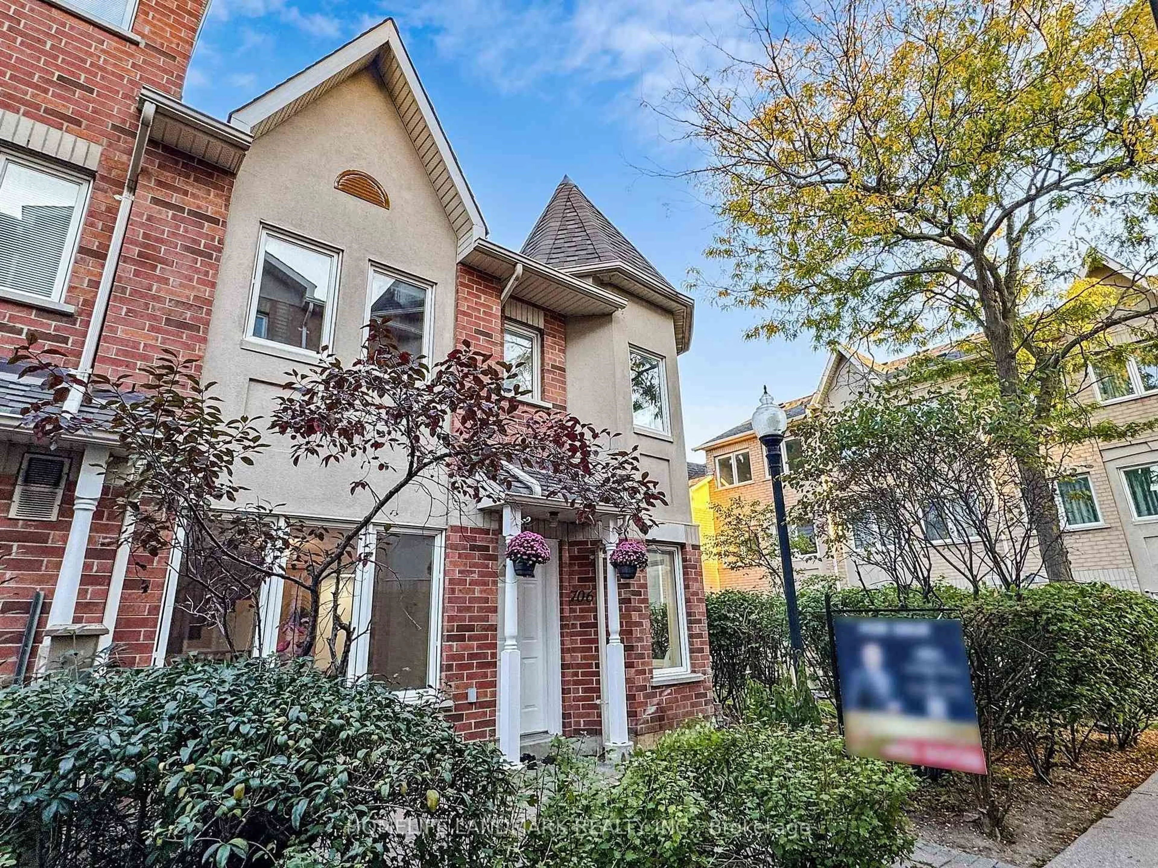 Home with brick exterior material, street for 28 Rosebank Dr #706, Toronto Ontario M1B 5Z1