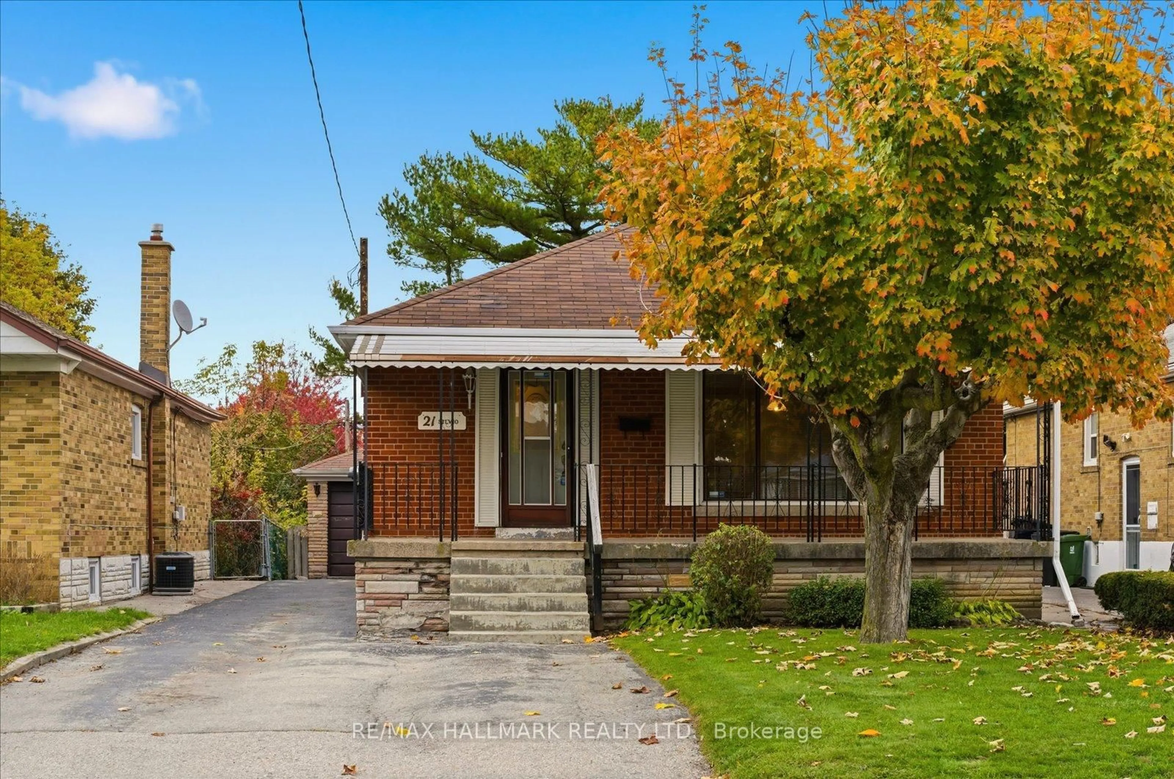 Home with brick exterior material, street for 21 Silvio Ave, Toronto Ontario M1K 1V1