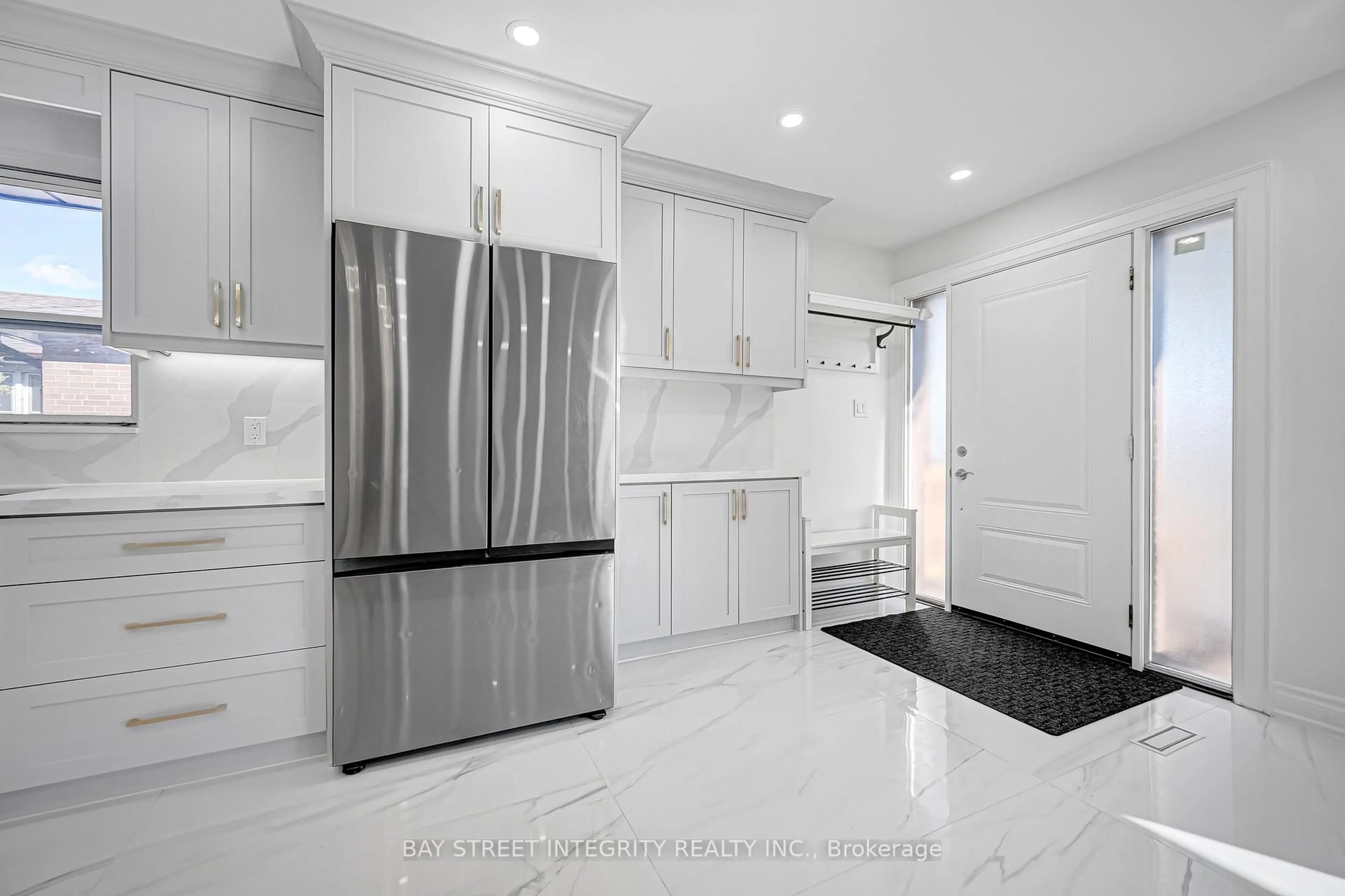 Contemporary kitchen, ceramic/tile floor for 14 Madrid St, Toronto Ontario M1P 4L8