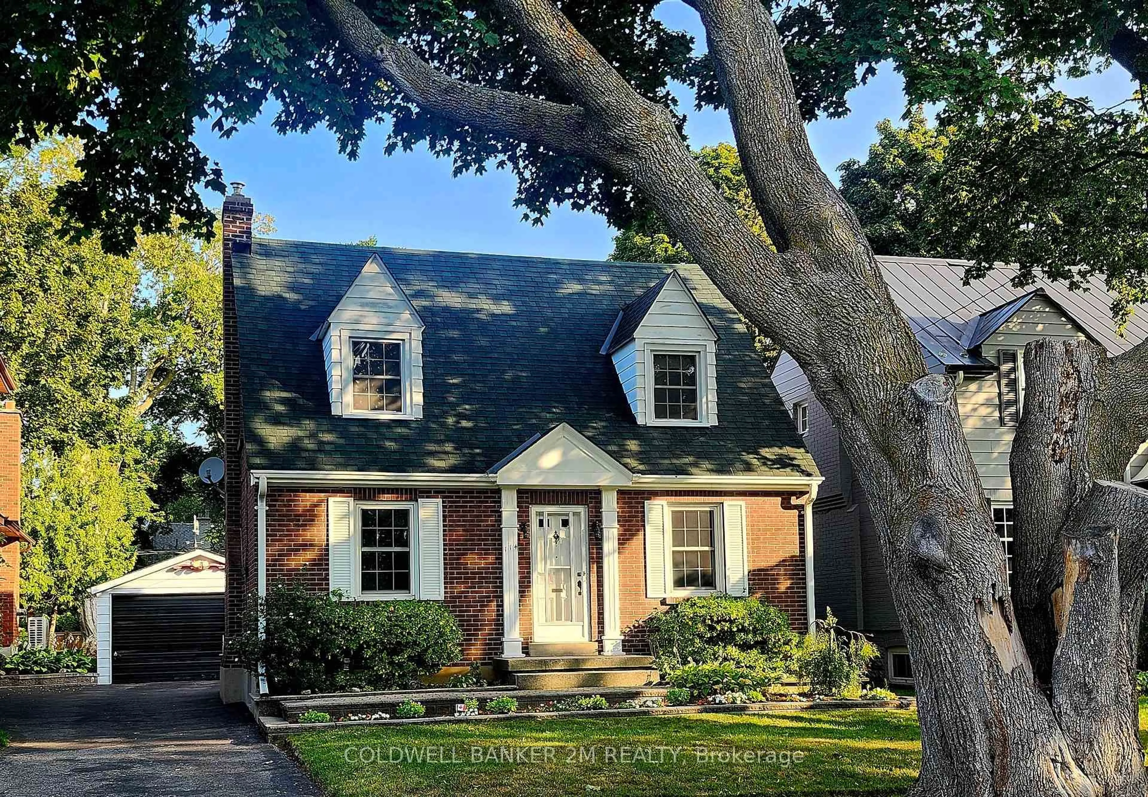 Home with brick exterior material, street for 114 Lauder Rd, Oshawa Ontario L1G 2H6