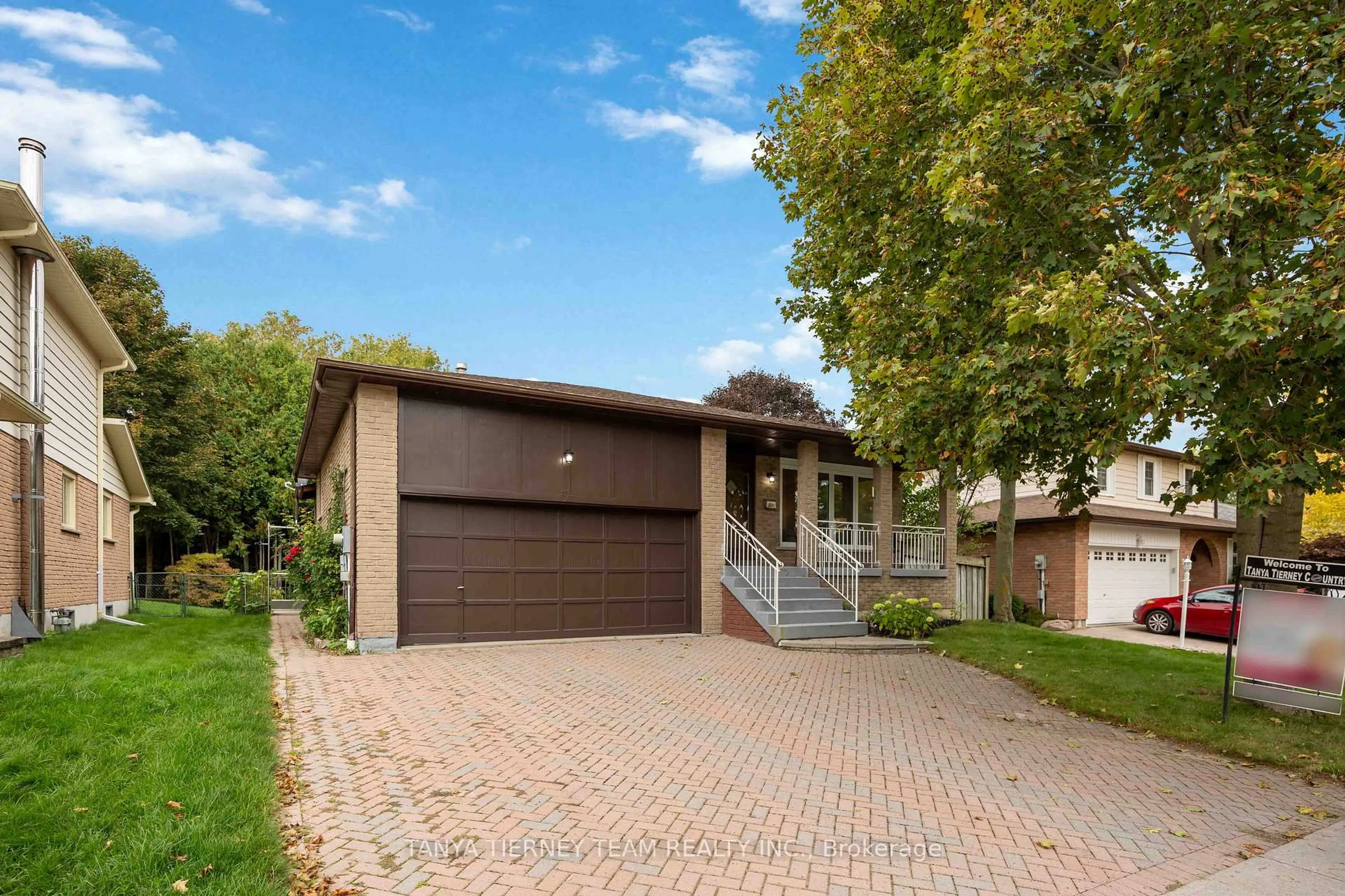 Home with brick exterior material, street for 54 Chester Cres, Scugog Ontario L9L 1K7