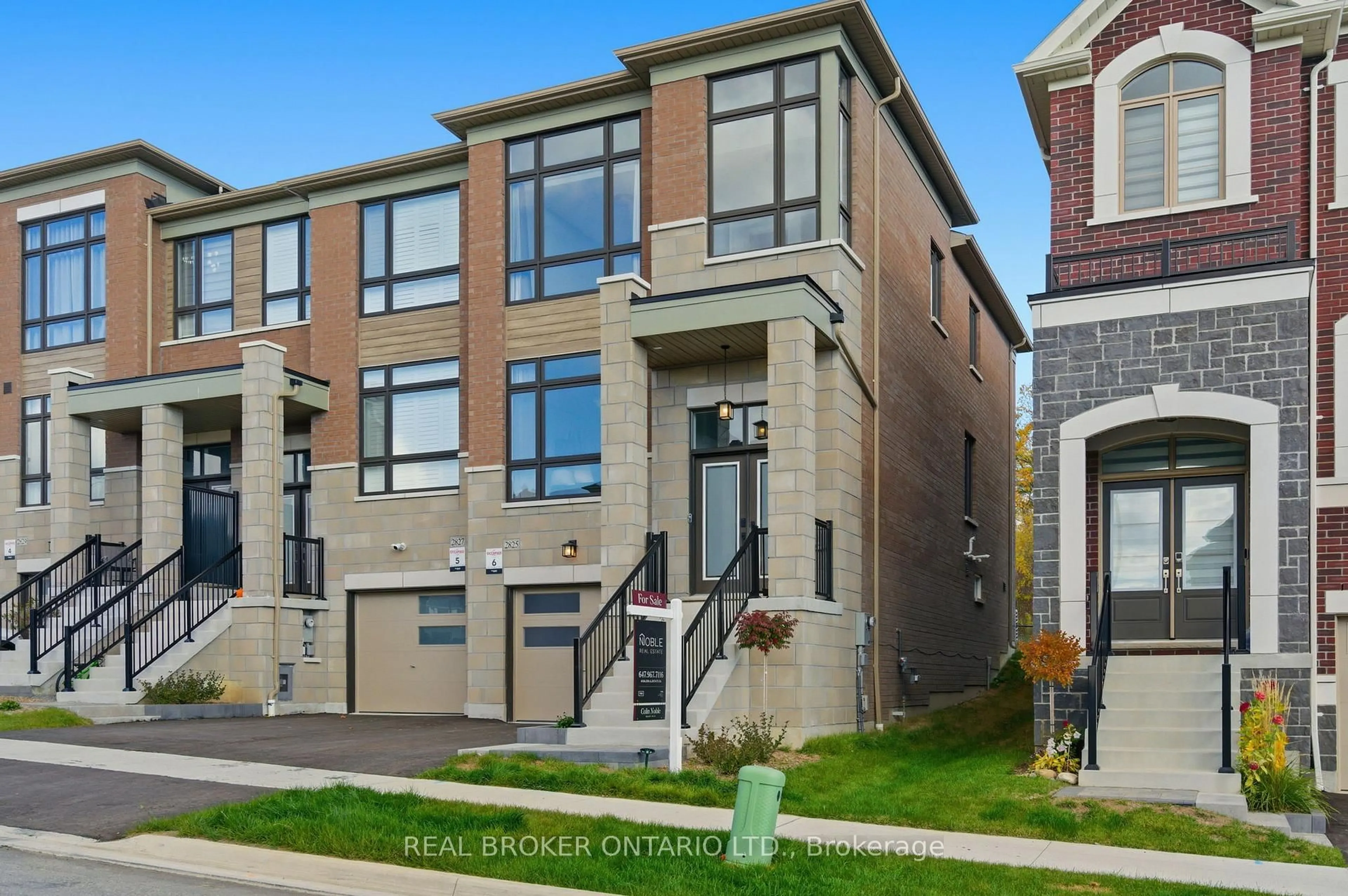 Home with brick exterior material, street for 2825 Albatross Way, Pickering Ontario L1X 0P6
