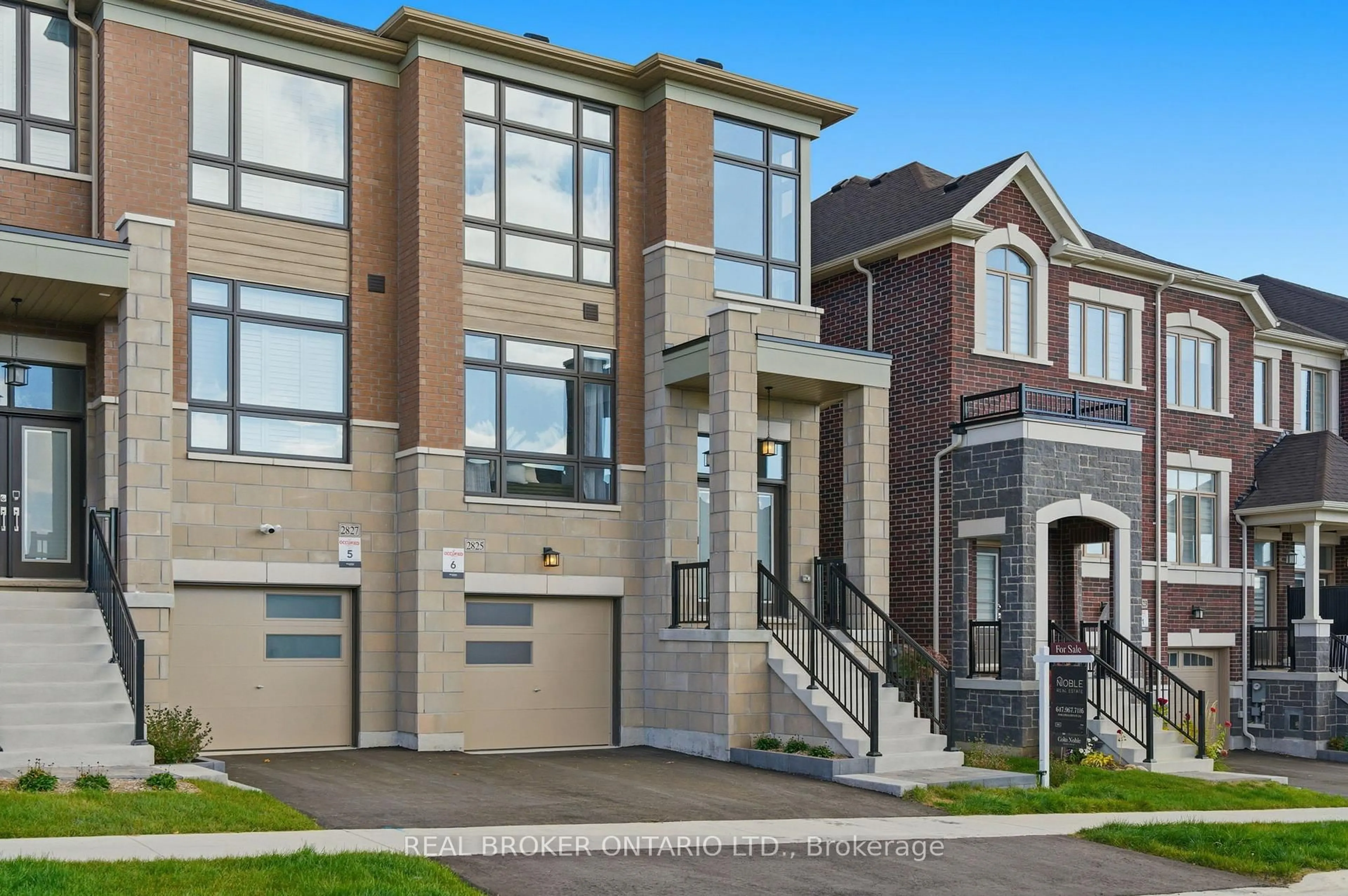 Home with brick exterior material, street for 2825 Albatross Way, Pickering Ontario L1X 0P6