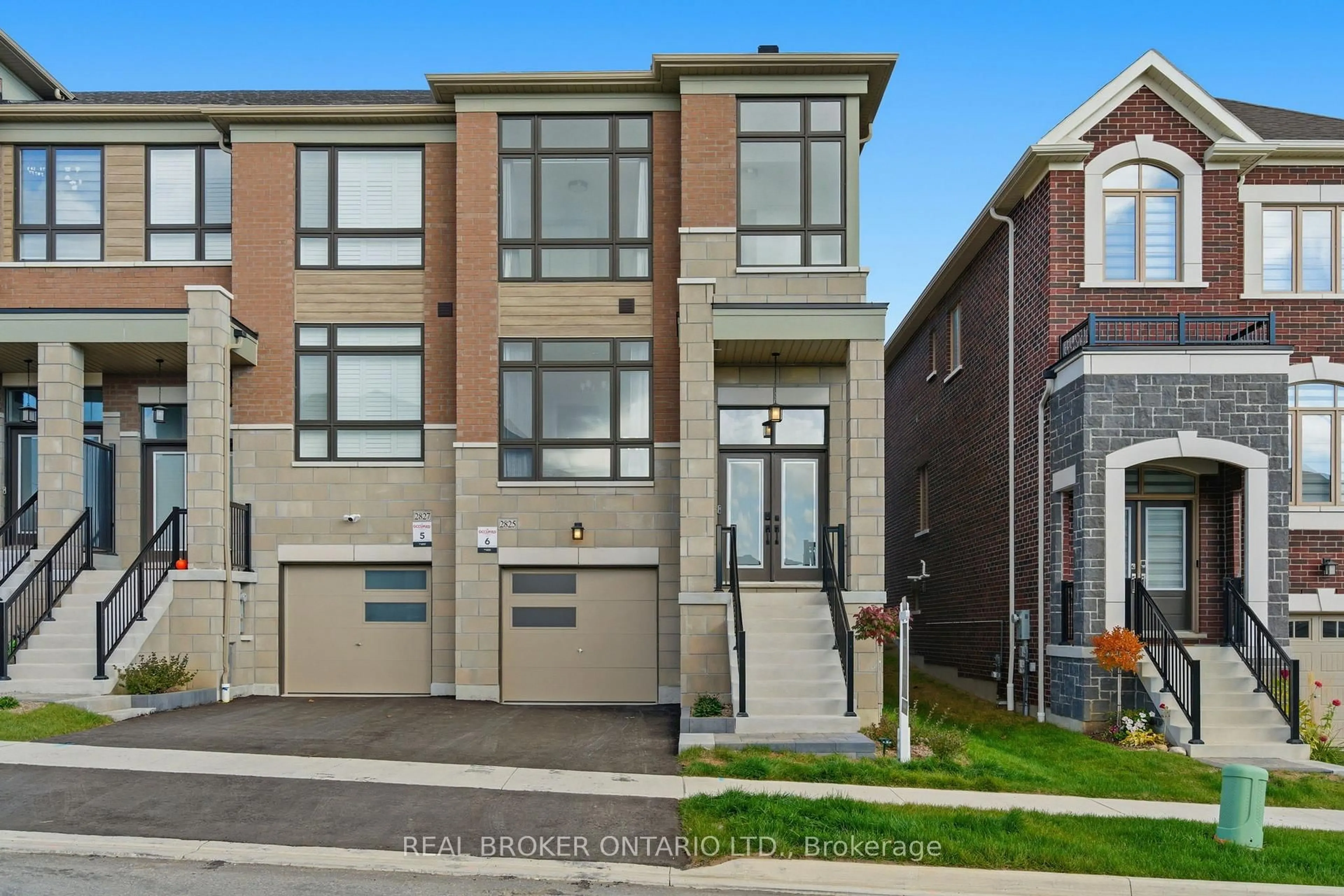Home with brick exterior material, street for 2825 Albatross Way, Pickering Ontario L1X 0P6