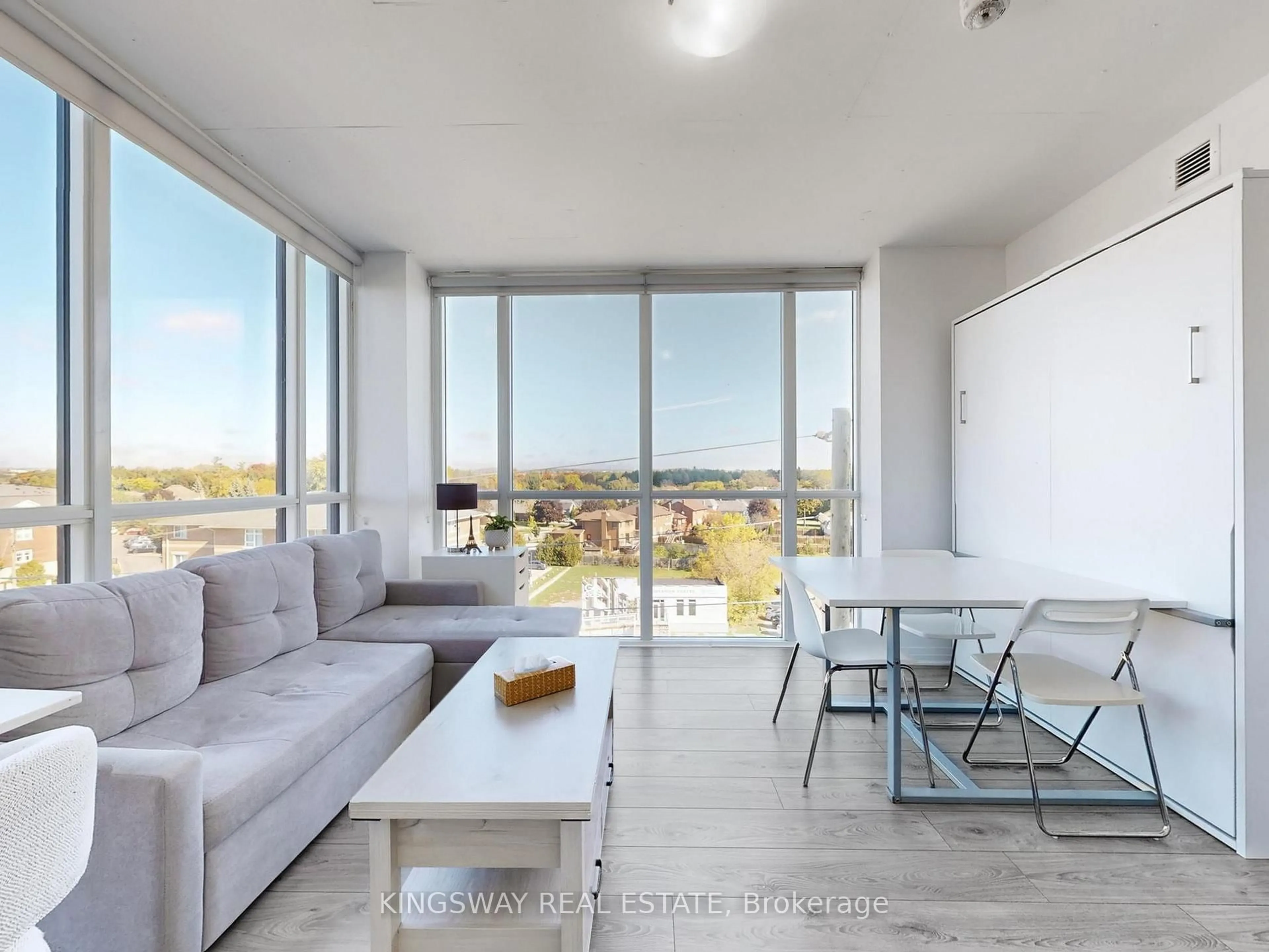 Living room with furniture, unknown for 1900 Simcoe St #631, Oshawa Ontario L1G 0C1