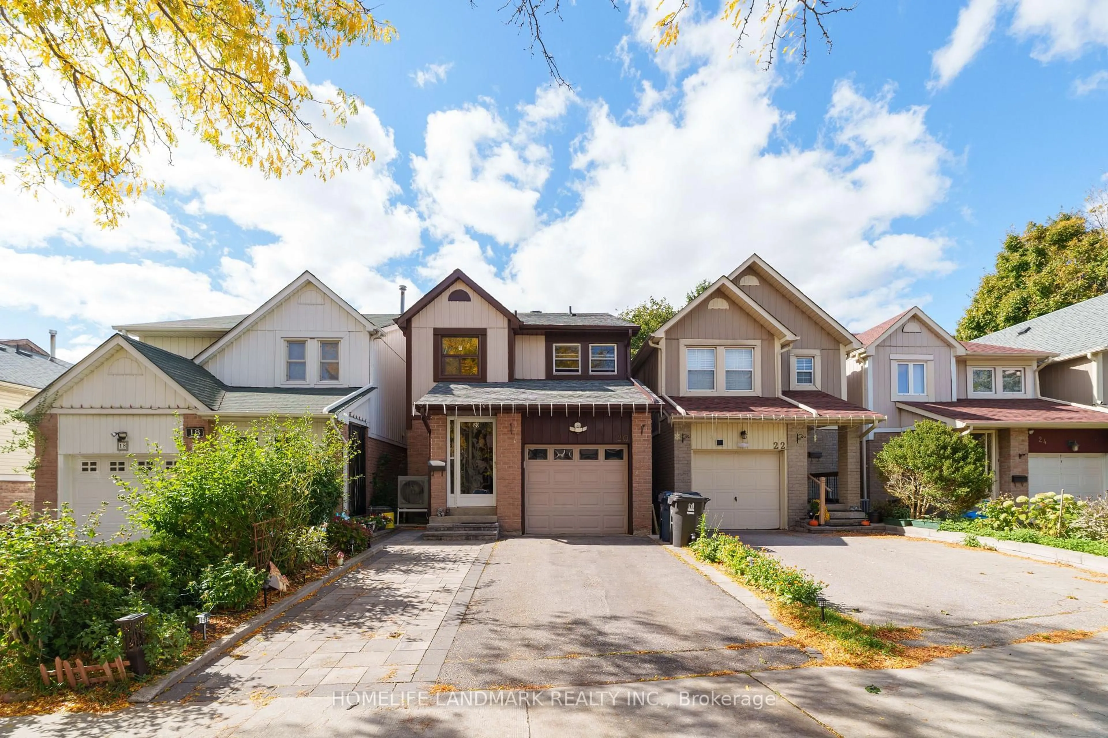 Home with brick exterior material, street for 20 Croach Cres, Toronto Ontario M1S 4J1