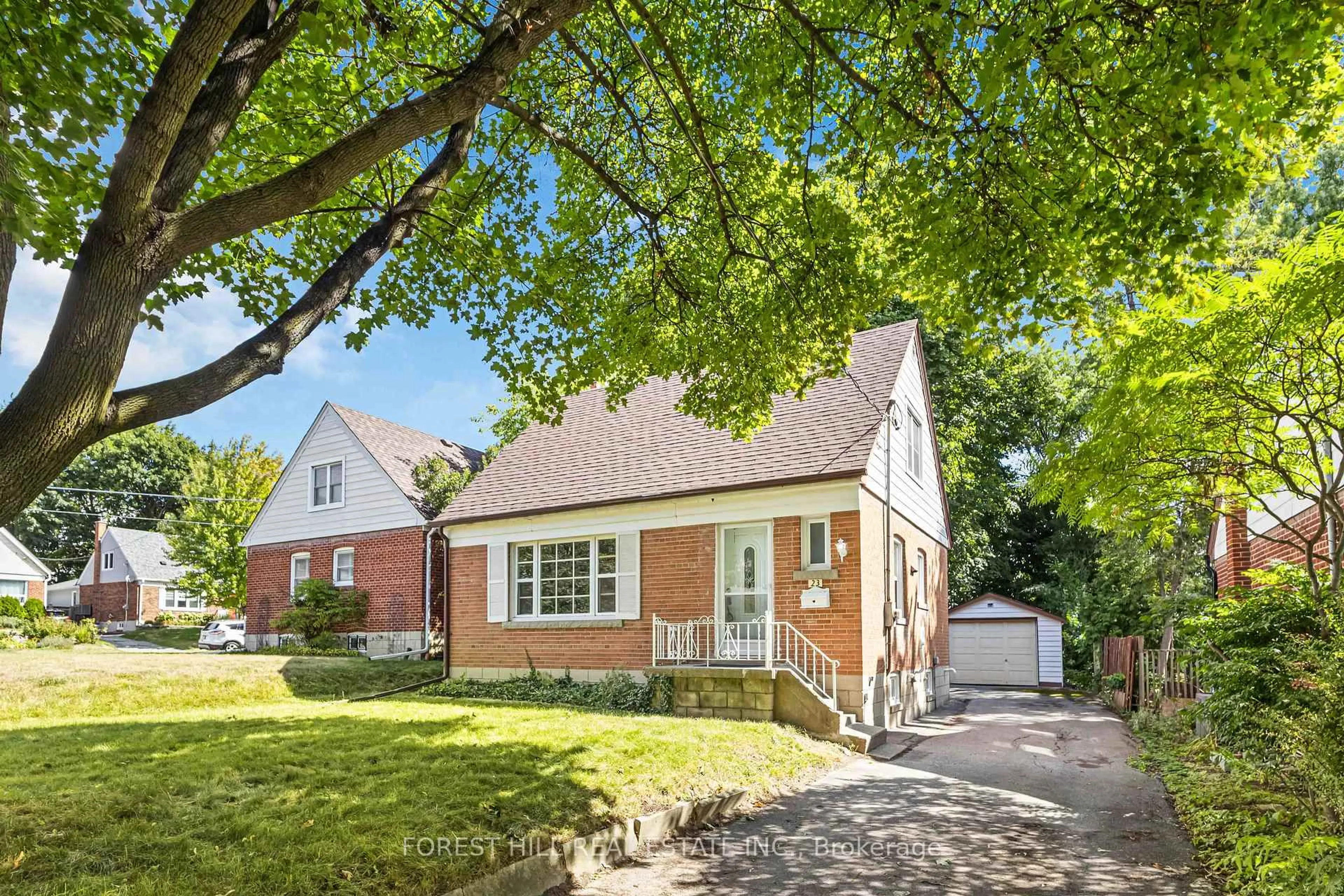 Home with brick exterior material, street for 23 Kingswell Cres, Toronto Ontario M1L 3E2