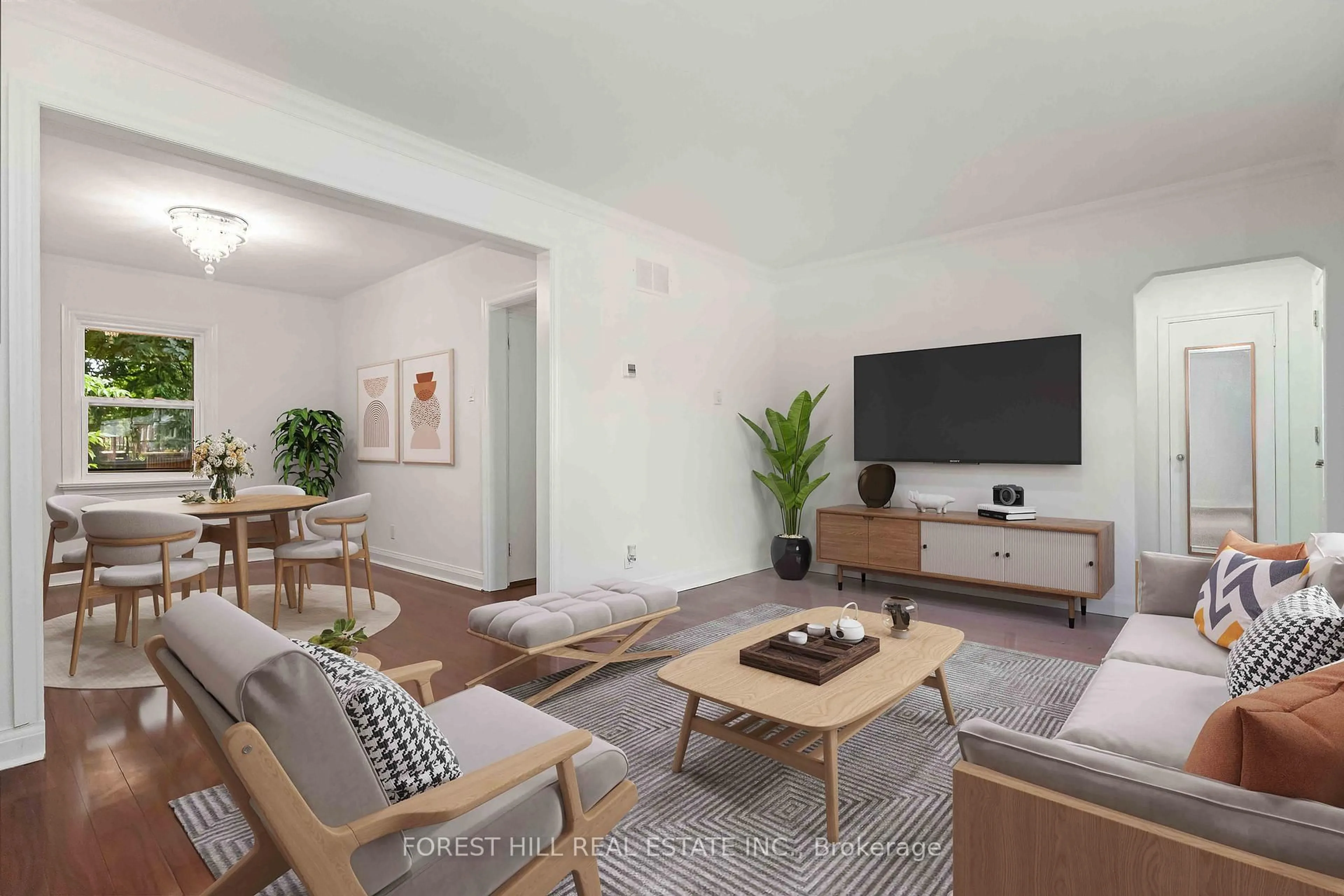 Living room with furniture, unknown for 23 Kingswell Cres, Toronto Ontario M1L 3E2