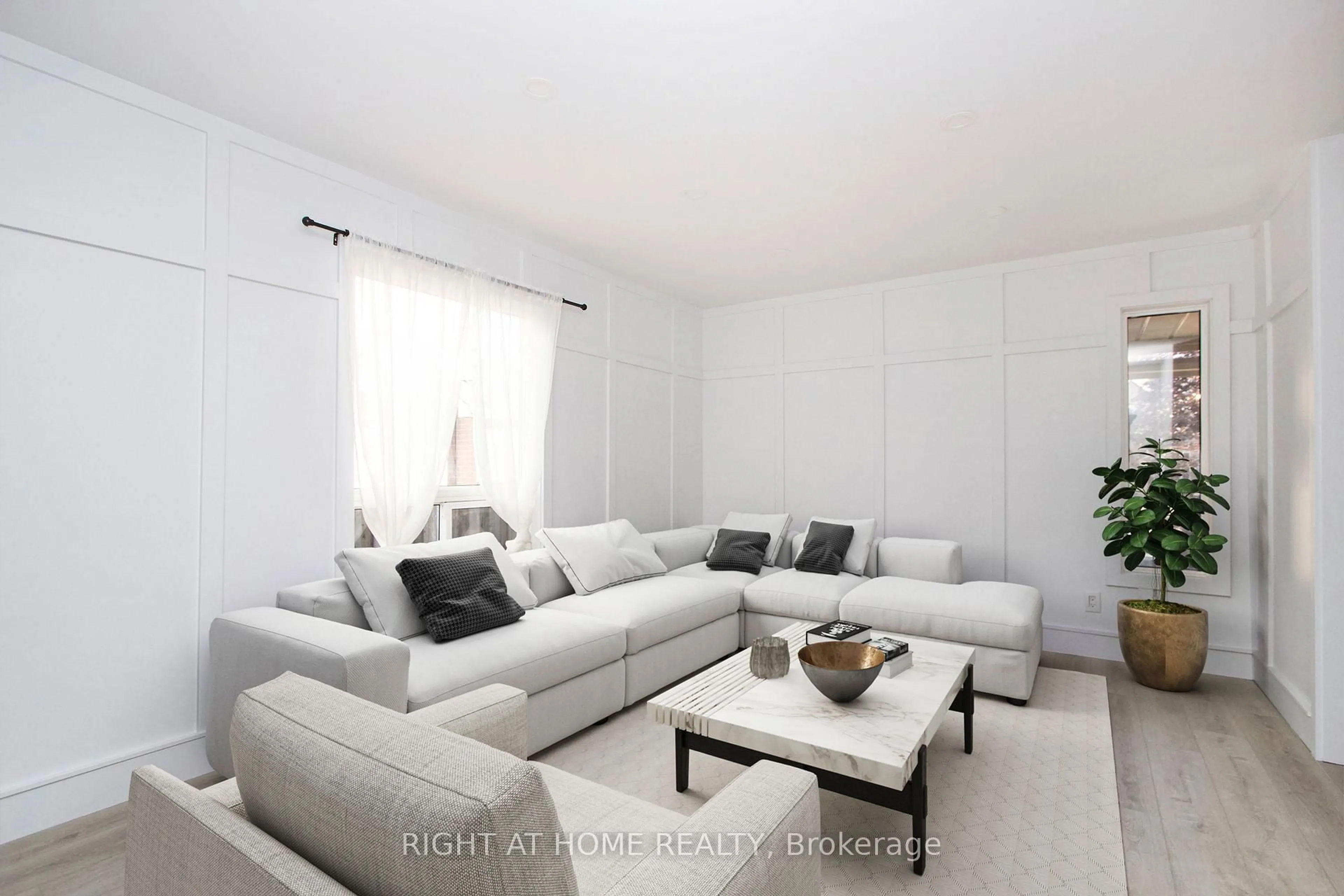 Living room with furniture, unknown for 6 humphrey Dr, Ajax Ontario L1S 4X8