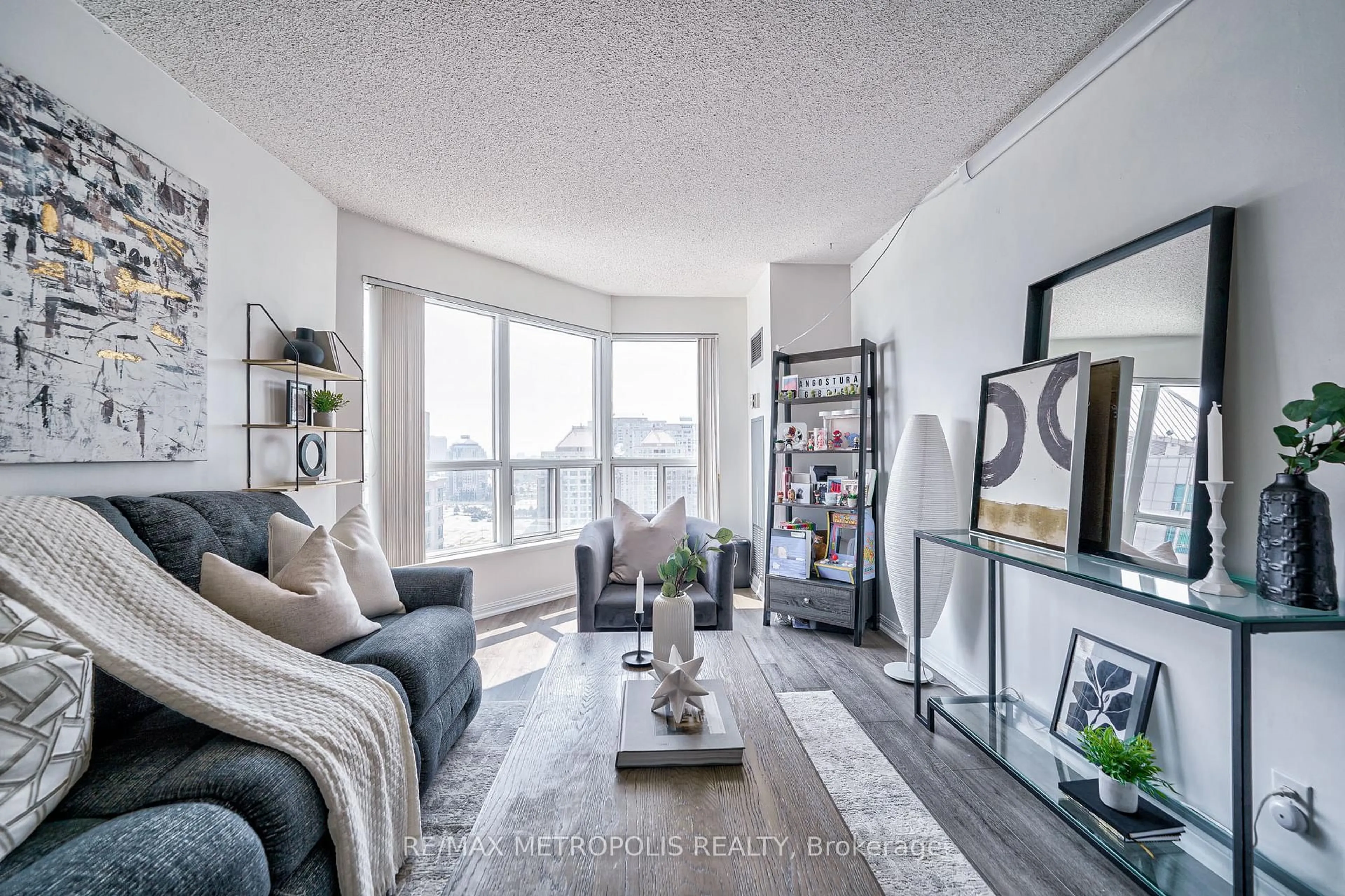 Living room with furniture, unknown for 11 Lee Centre Dr #PH109, Toronto Ontario M1H 3J5