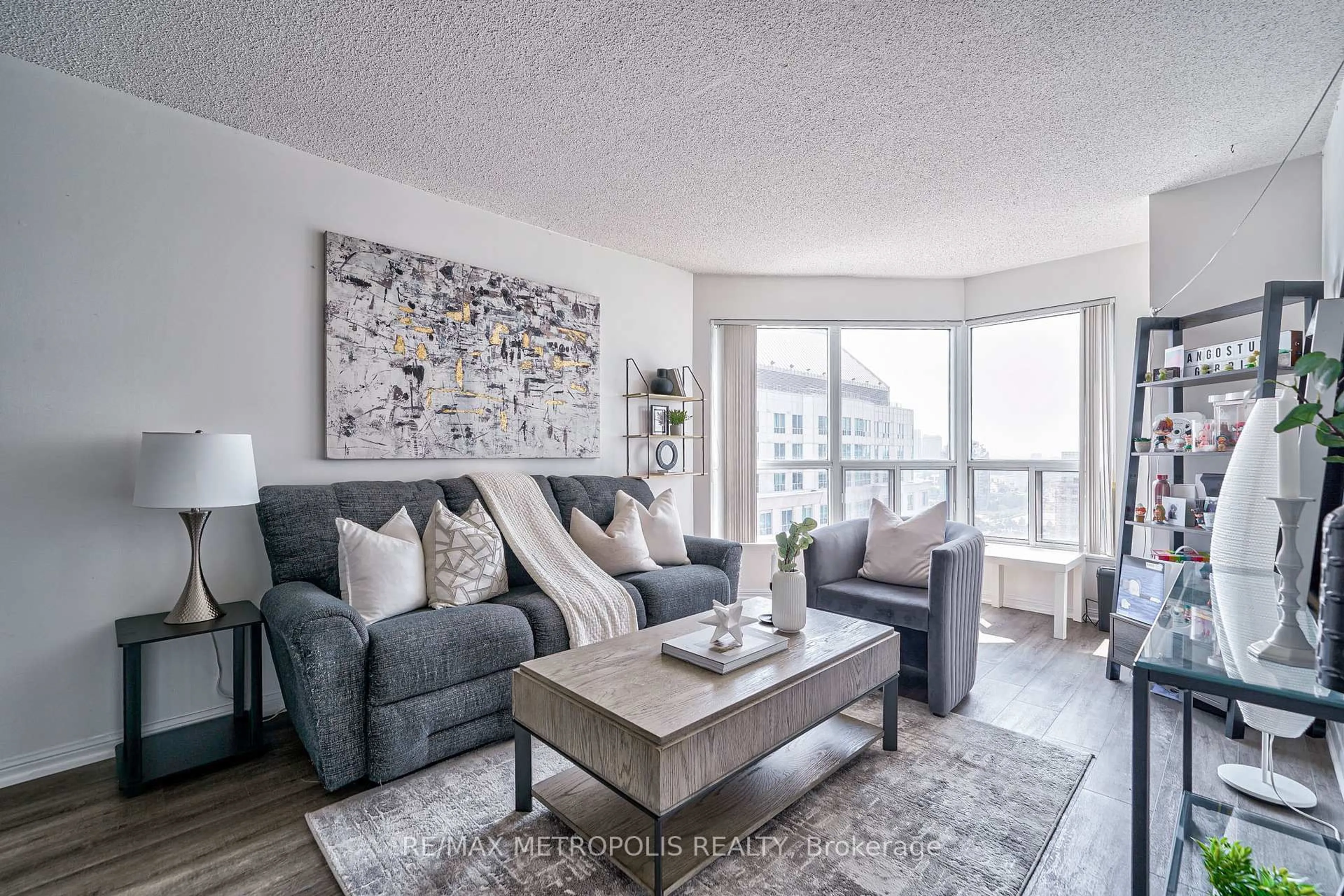 Living room with furniture, unknown for 11 Lee Centre Dr #PH109, Toronto Ontario M1H 3J5