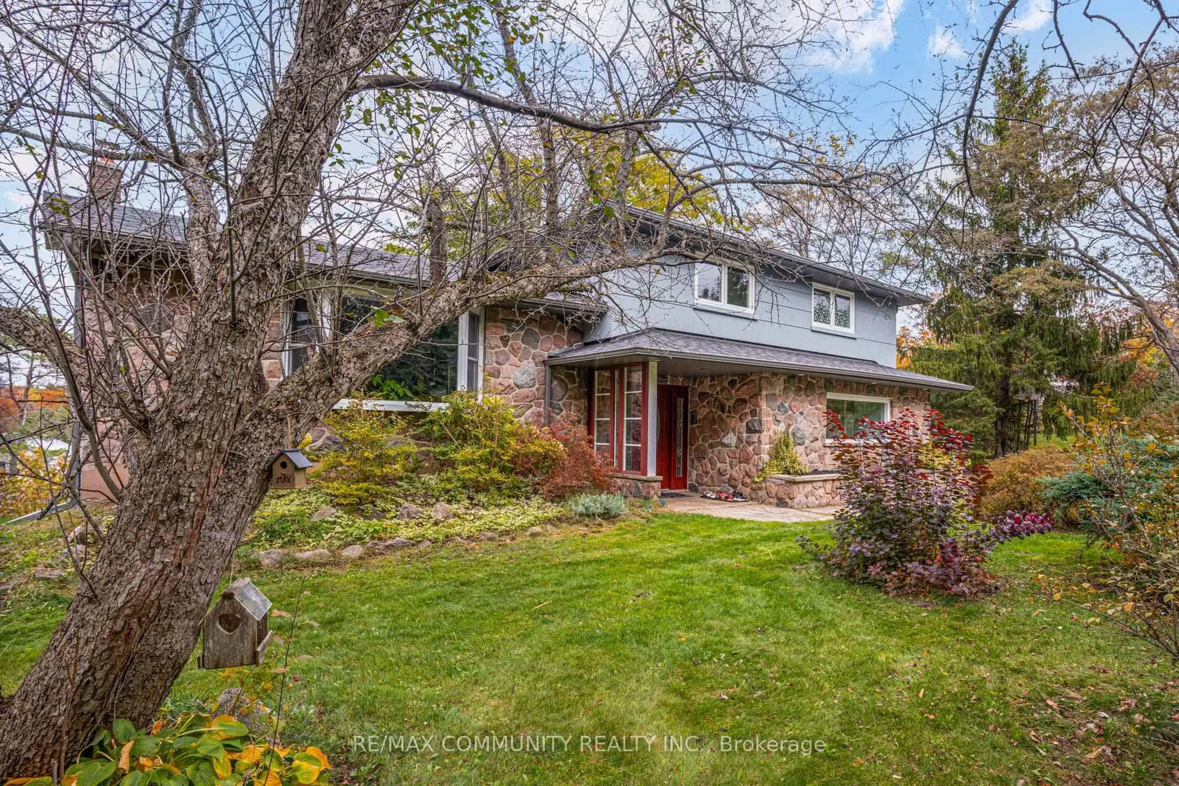 Home with brick exterior material, street for 3504 Concession Rd #8, Clarington Ontario L0B 1M0