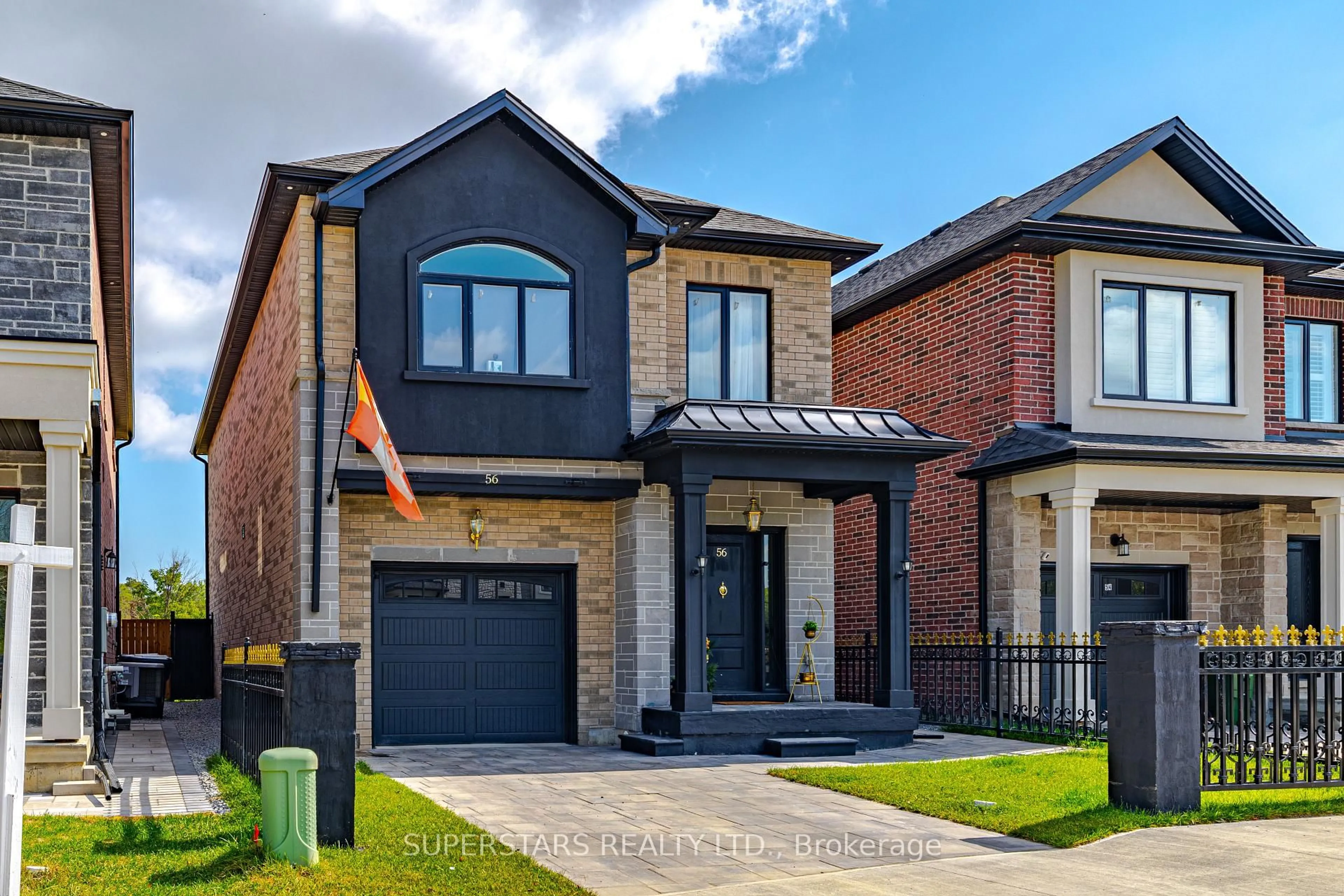 Home with brick exterior material, street for 56 Chelliah Crt, Toronto Ontario M1B 0E7