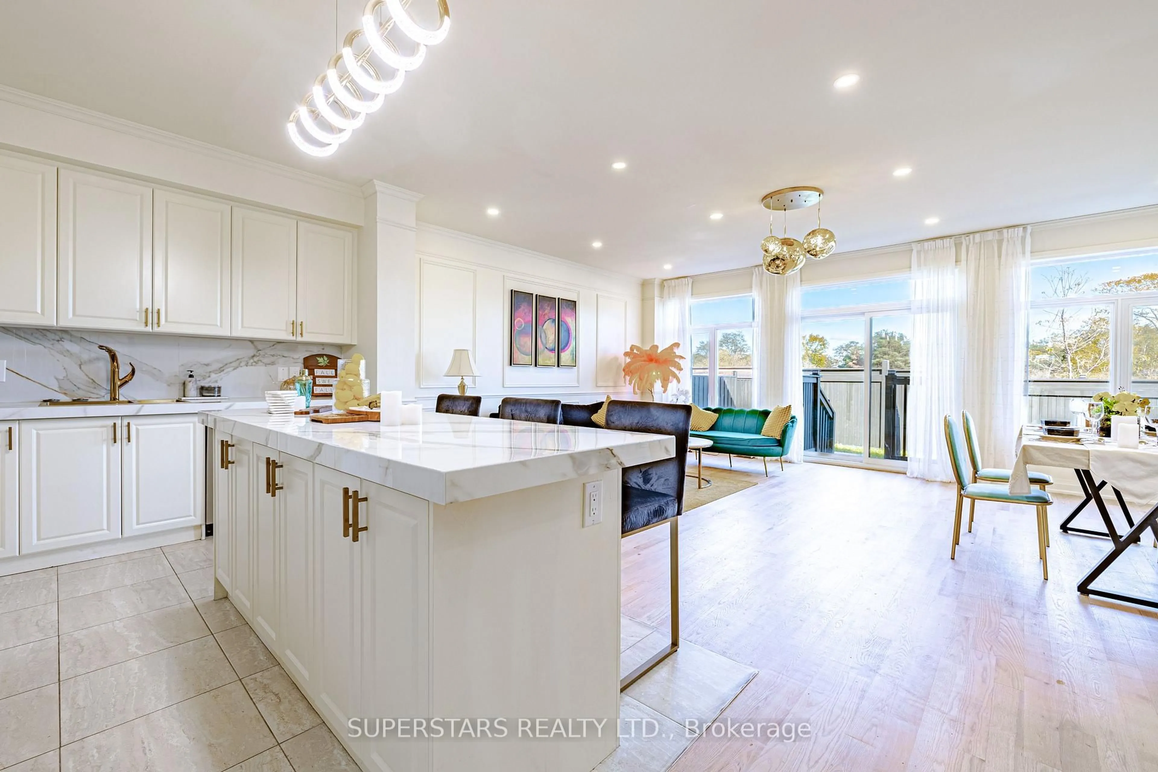 Open concept kitchen, unknown for 56 Chelliah Crt, Toronto Ontario M1B 0E7