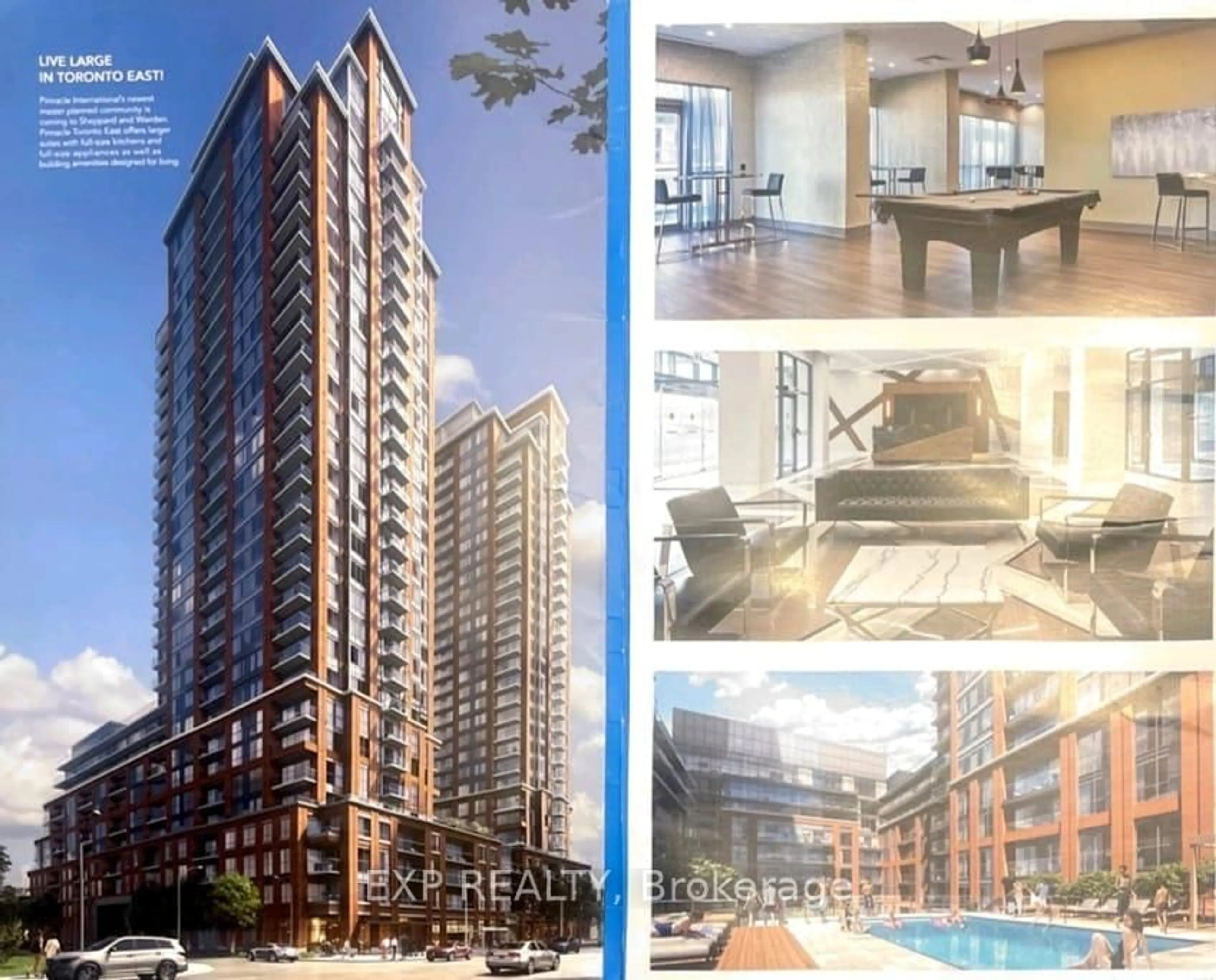 Indoor foyer for 3260 SHEPPARD Ave #608, Toronto Ontario M1T 3K3