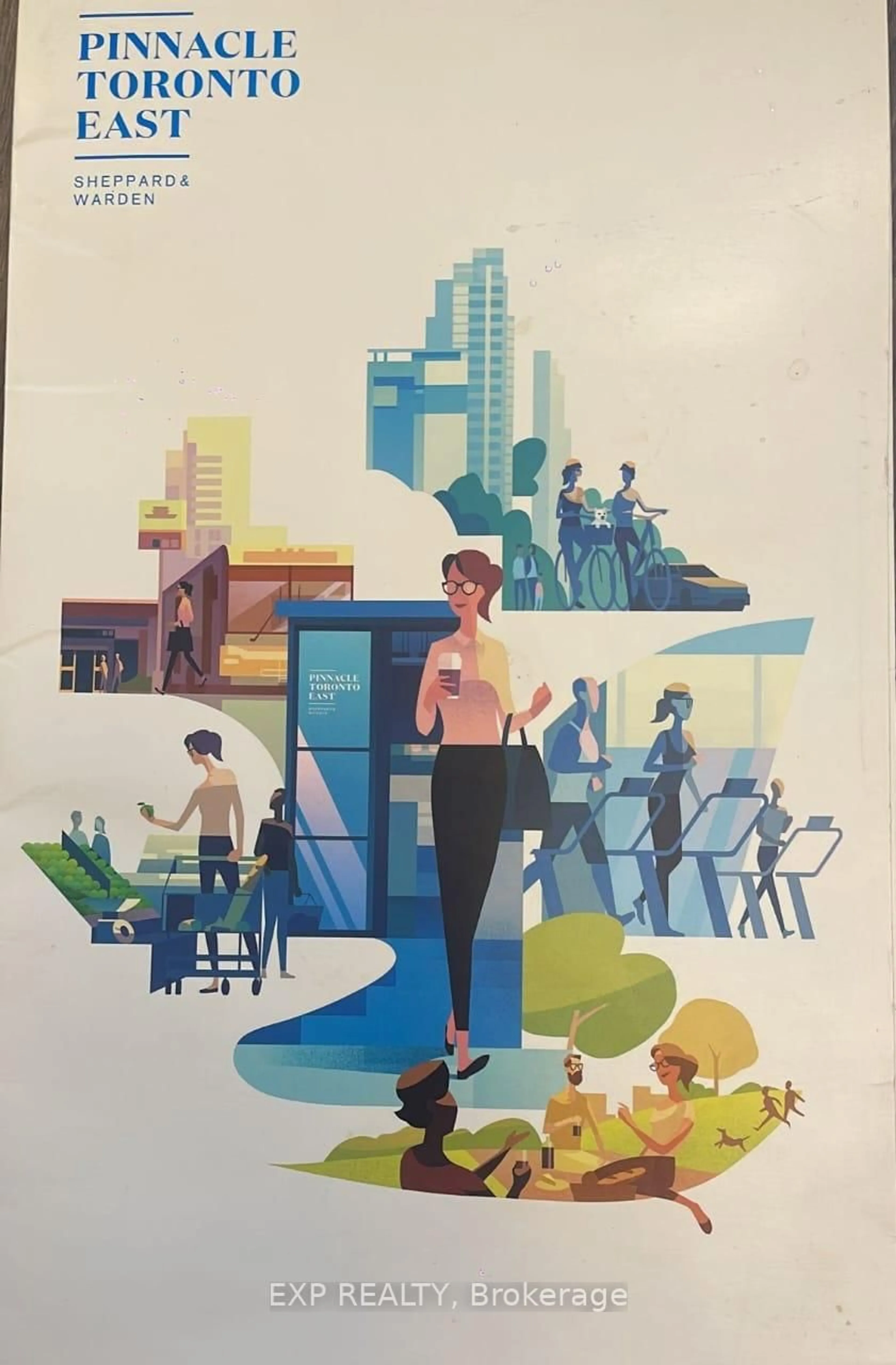 Gym or fitness room for 3260 SHEPPARD Ave #806, Toronto Ontario M1T 3K3