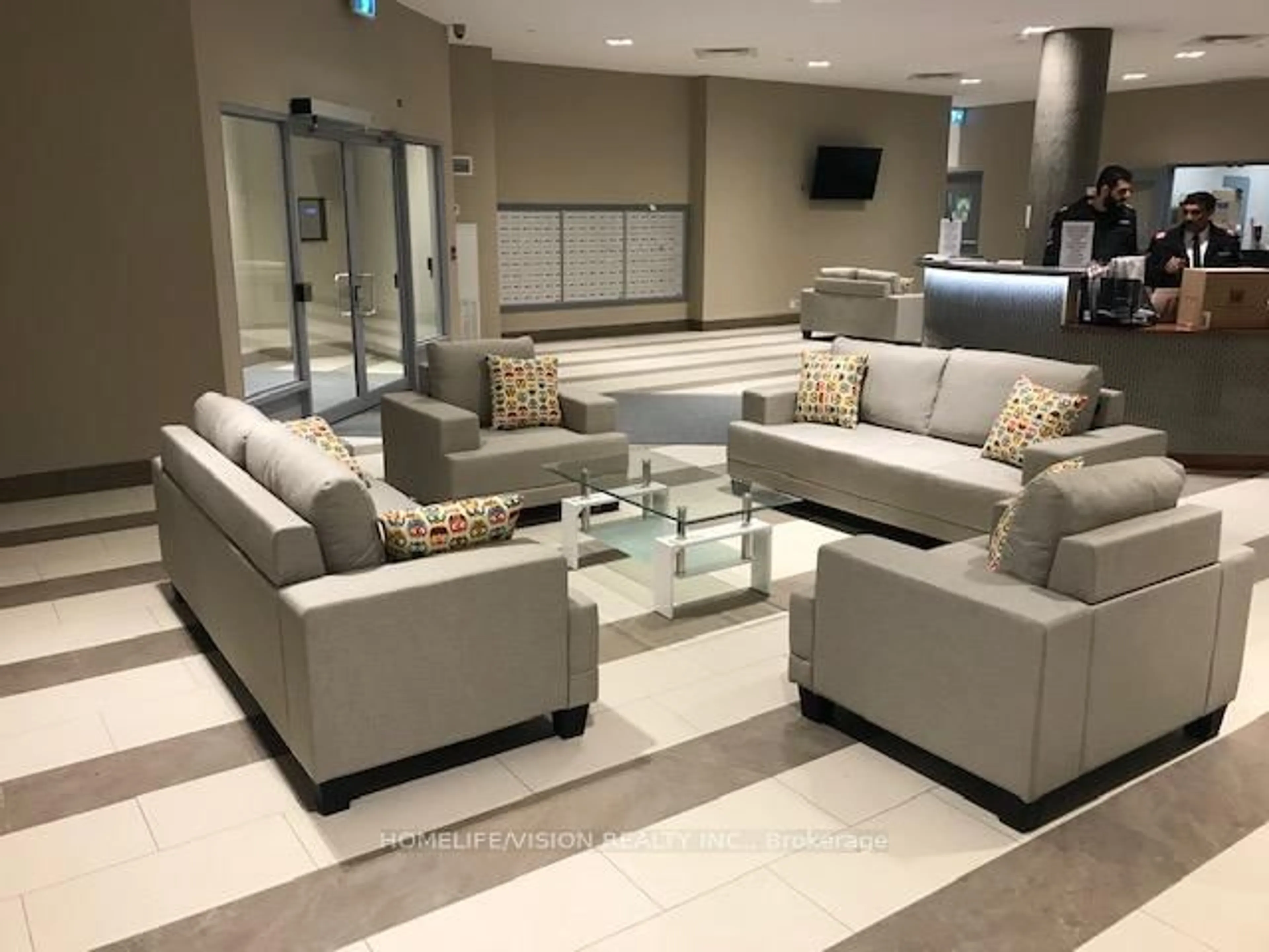 Living room with furniture, unknown for 2152 Lawrence Ave #903, Toronto Ontario M1R 3A7