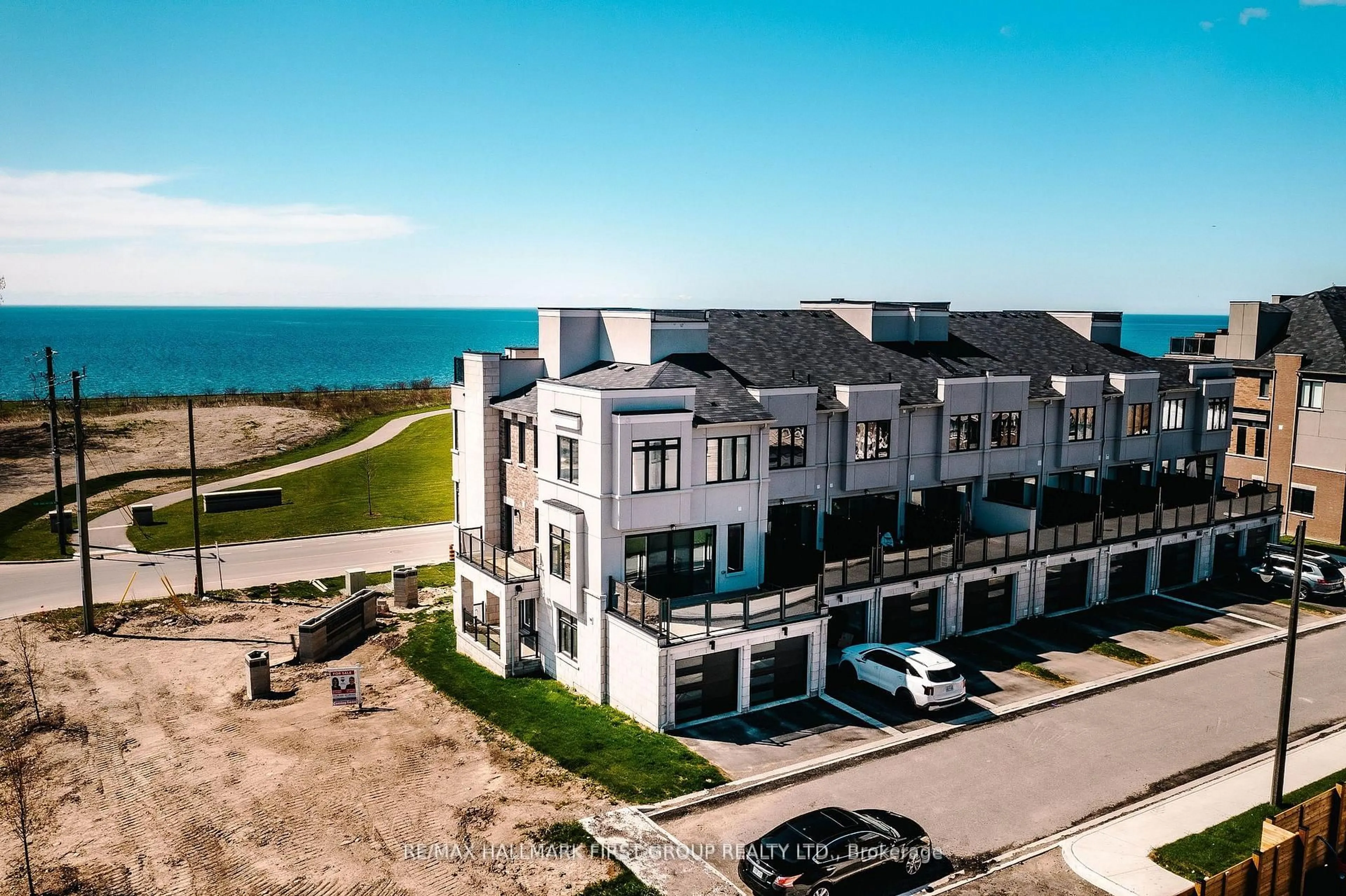 A pic from outside/outdoor area/front of a property/back of a property/a pic from drone, water/lake/river/ocean view for 835 Port Darlington Rd, Clarington Ontario L1C 3K5