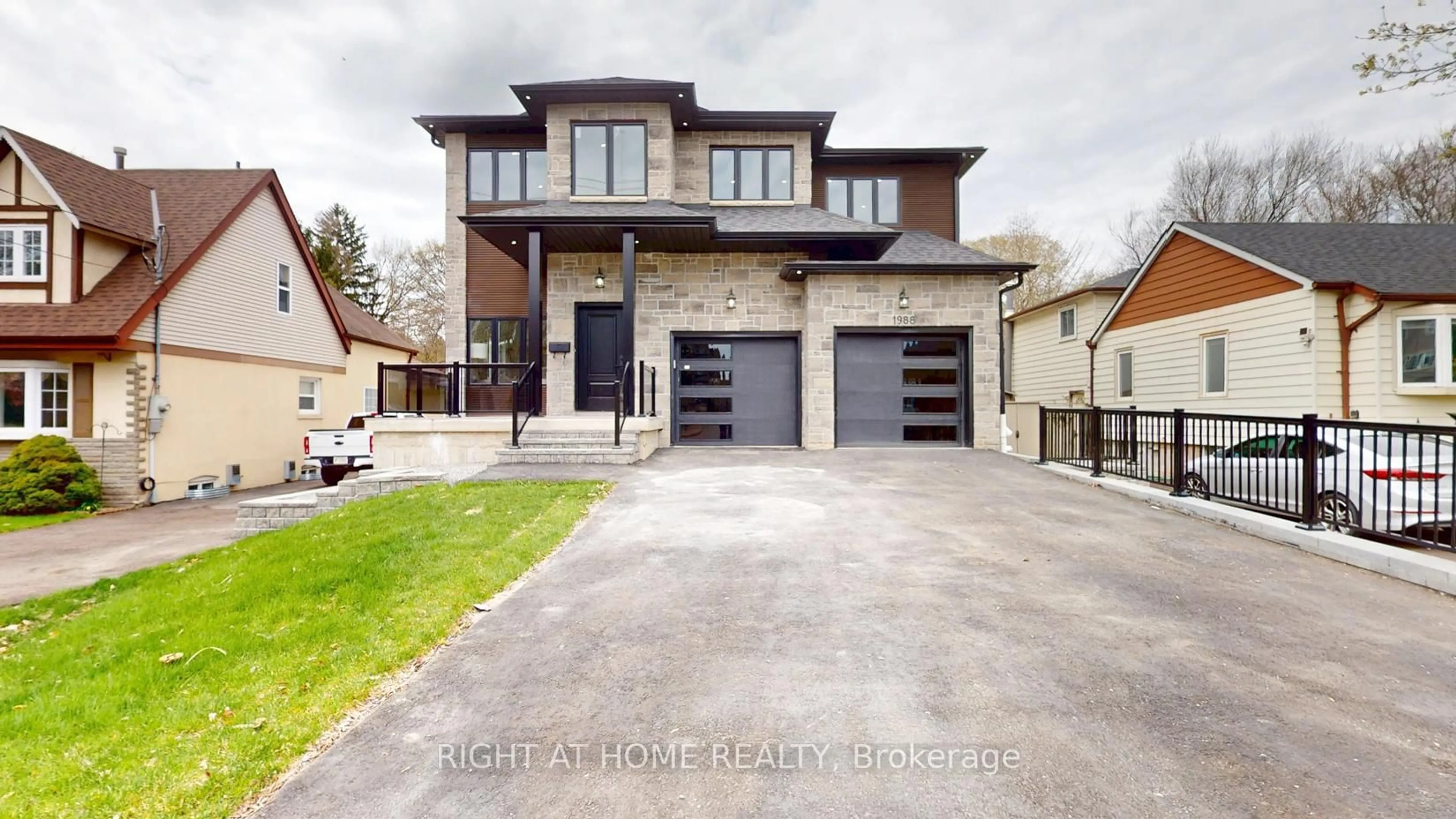 Home with brick exterior material, street for 1988 Royal Rd, Pickering Ontario L1V 1Y2